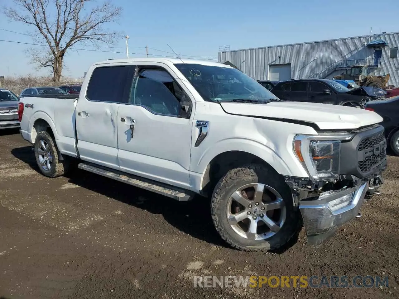 4 Photograph of a damaged car 1FTFW1E53MKD36674 FORD F-150 2021