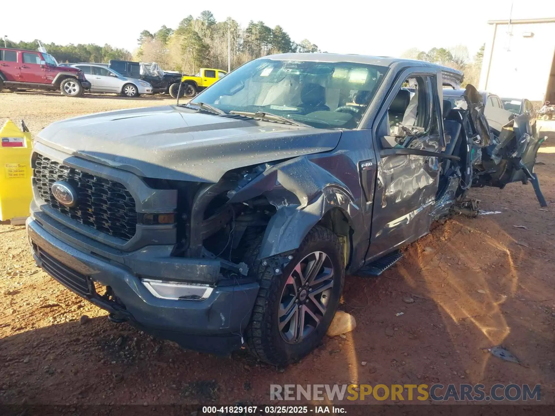 2 Photograph of a damaged car 1FTFW1E54MFC17430 FORD F-150 2021