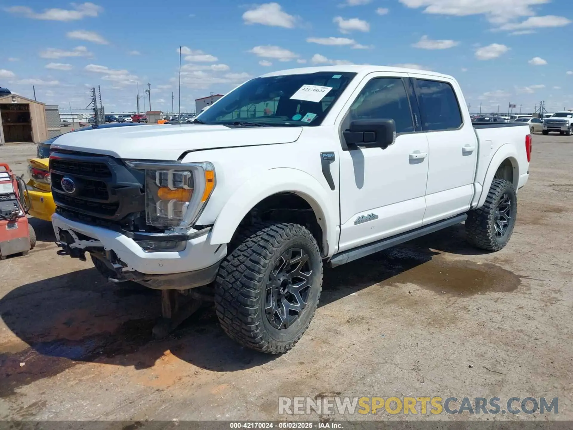 2 Photograph of a damaged car 1FTFW1E54MFC82133 FORD F-150 2021