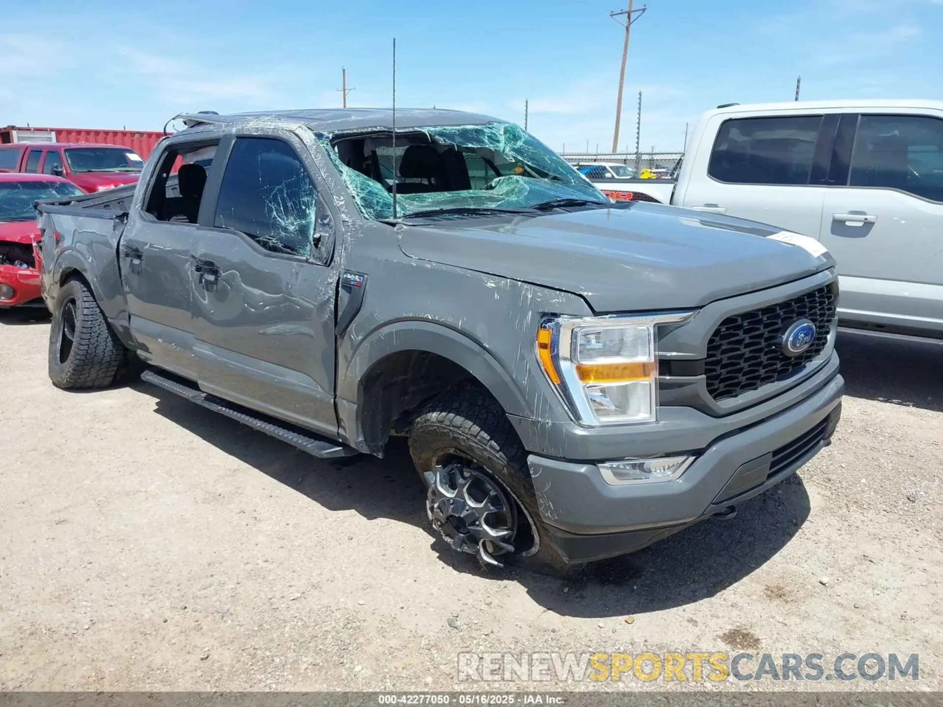 1 Photograph of a damaged car 1FTFW1E54MKE82419 FORD F-150 2021