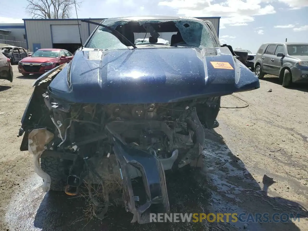 5 Photograph of a damaged car 1FTFW1E54PFB98740 FORD F-150 2021