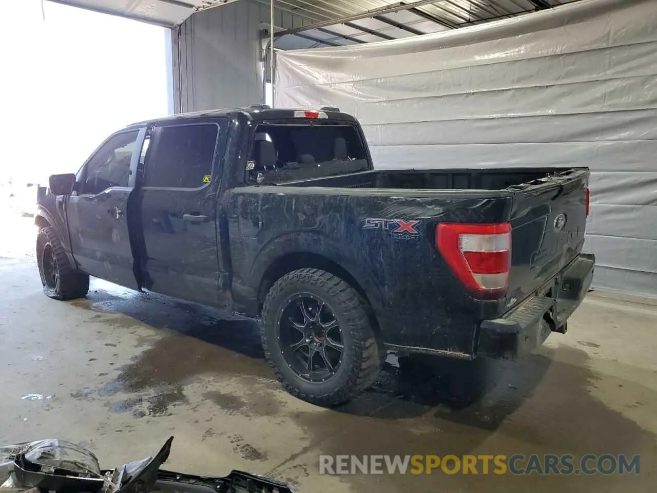 2 Photograph of a damaged car 1FTFW1E55MFA19746 FORD F-150 2021