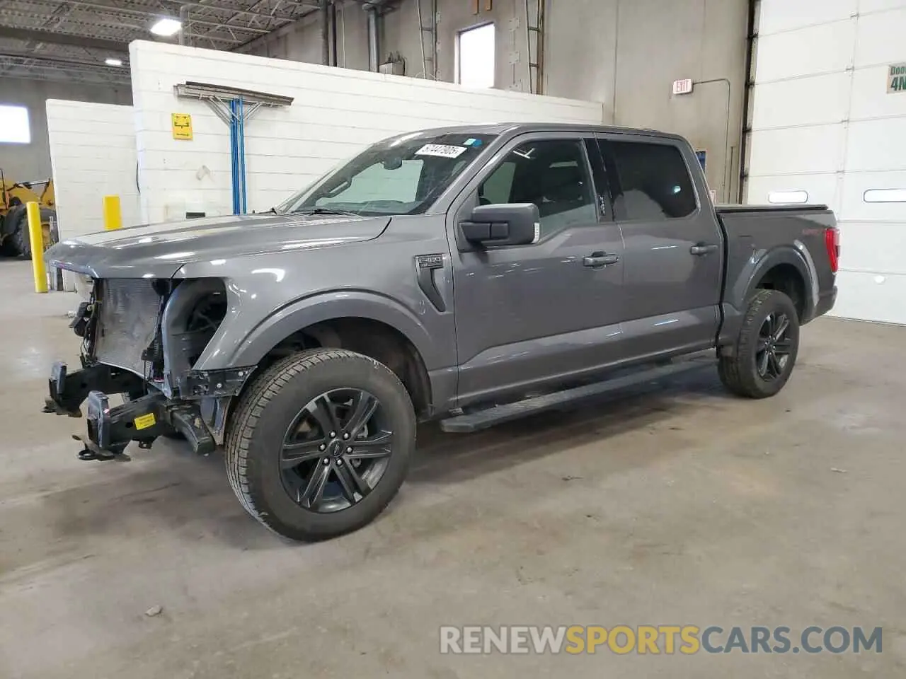 1 Photograph of a damaged car 1FTFW1E55MFA52455 FORD F-150 2021