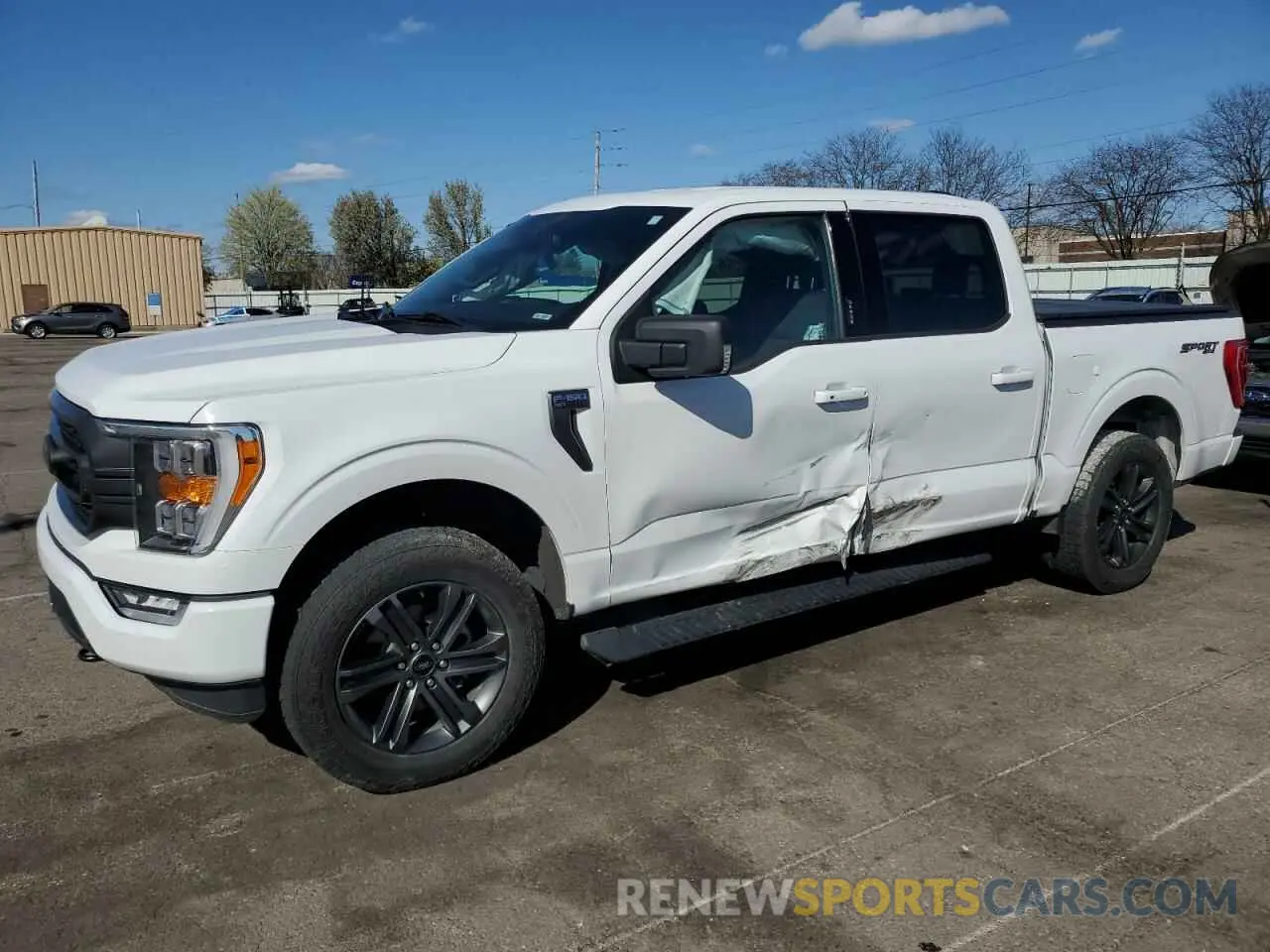 1 Photograph of a damaged car 1FTFW1E55MFA57588 FORD F-150 2021