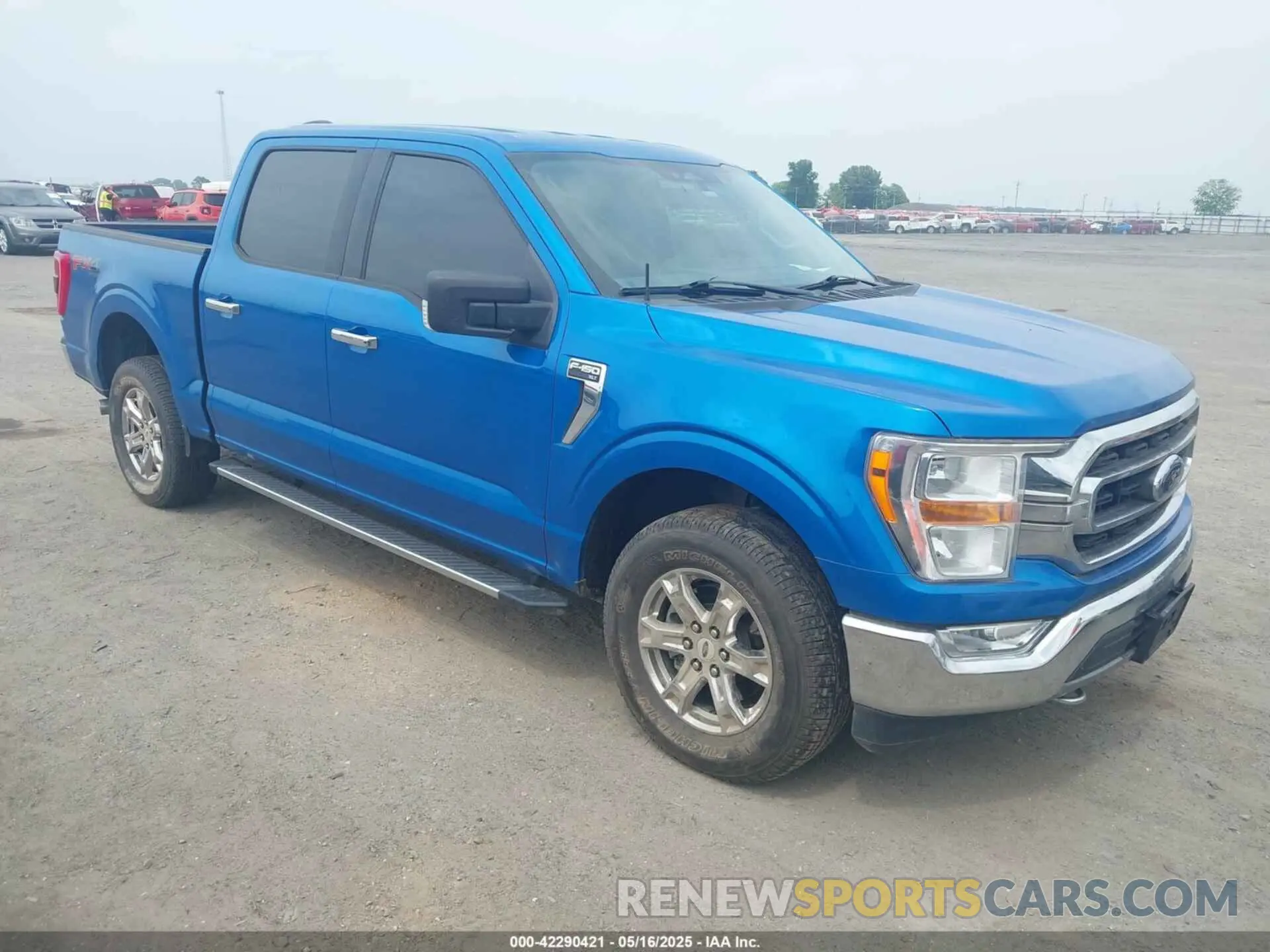 1 Photograph of a damaged car 1FTFW1E55MFB60428 FORD F-150 2021