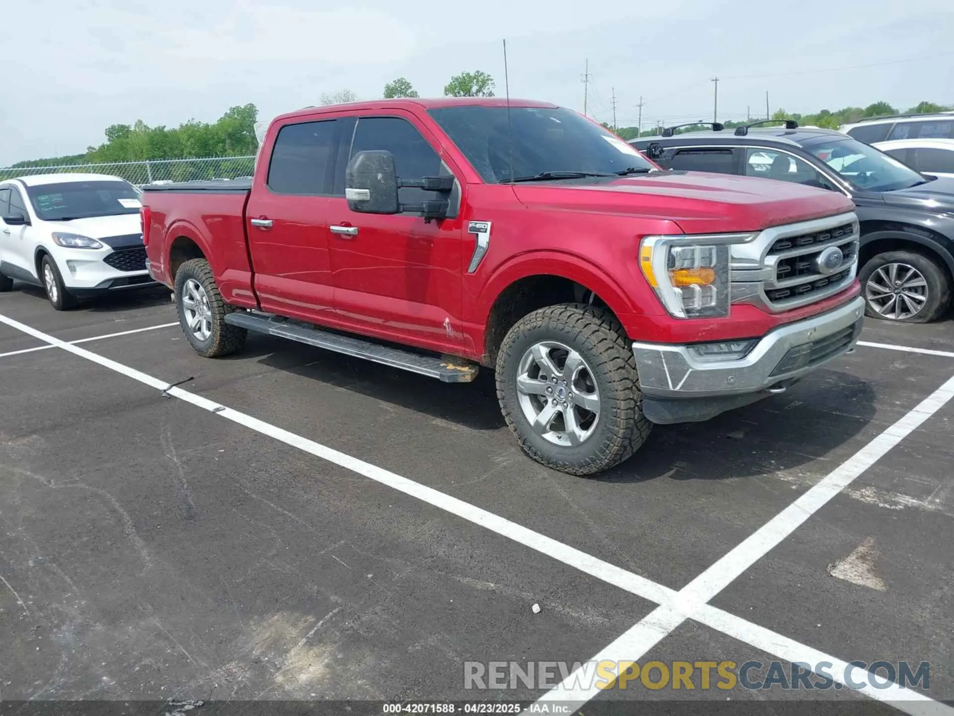 1 Photograph of a damaged car 1FTFW1E55MFD04706 FORD F-150 2021