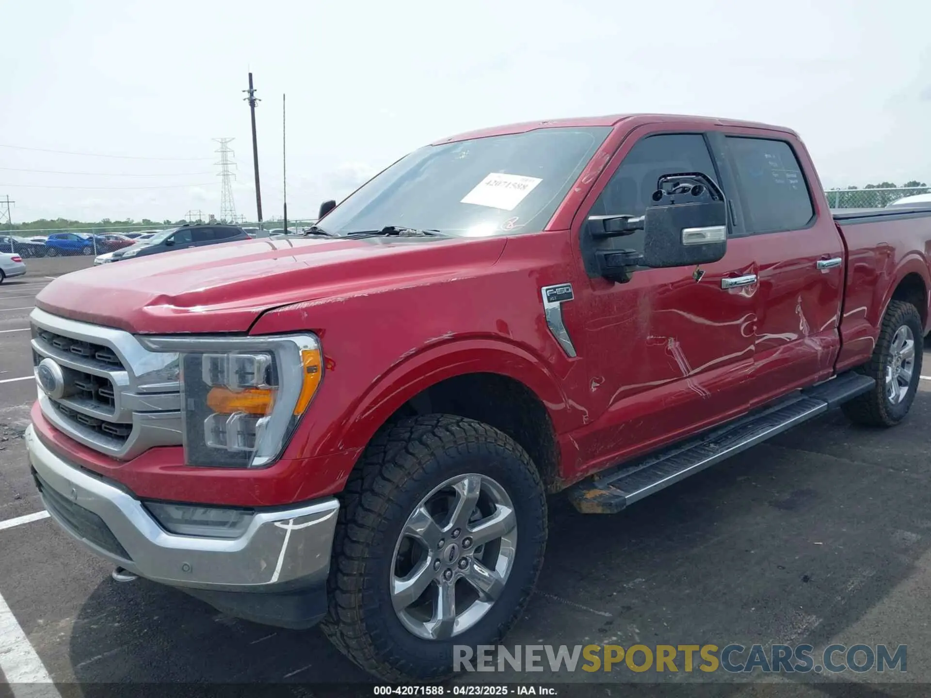6 Photograph of a damaged car 1FTFW1E55MFD04706 FORD F-150 2021