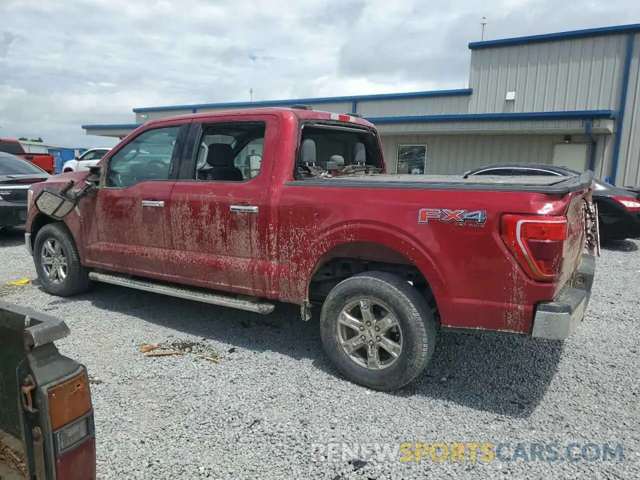 2 Photograph of a damaged car 1FTFW1E55MKD40502 FORD F-150 2021