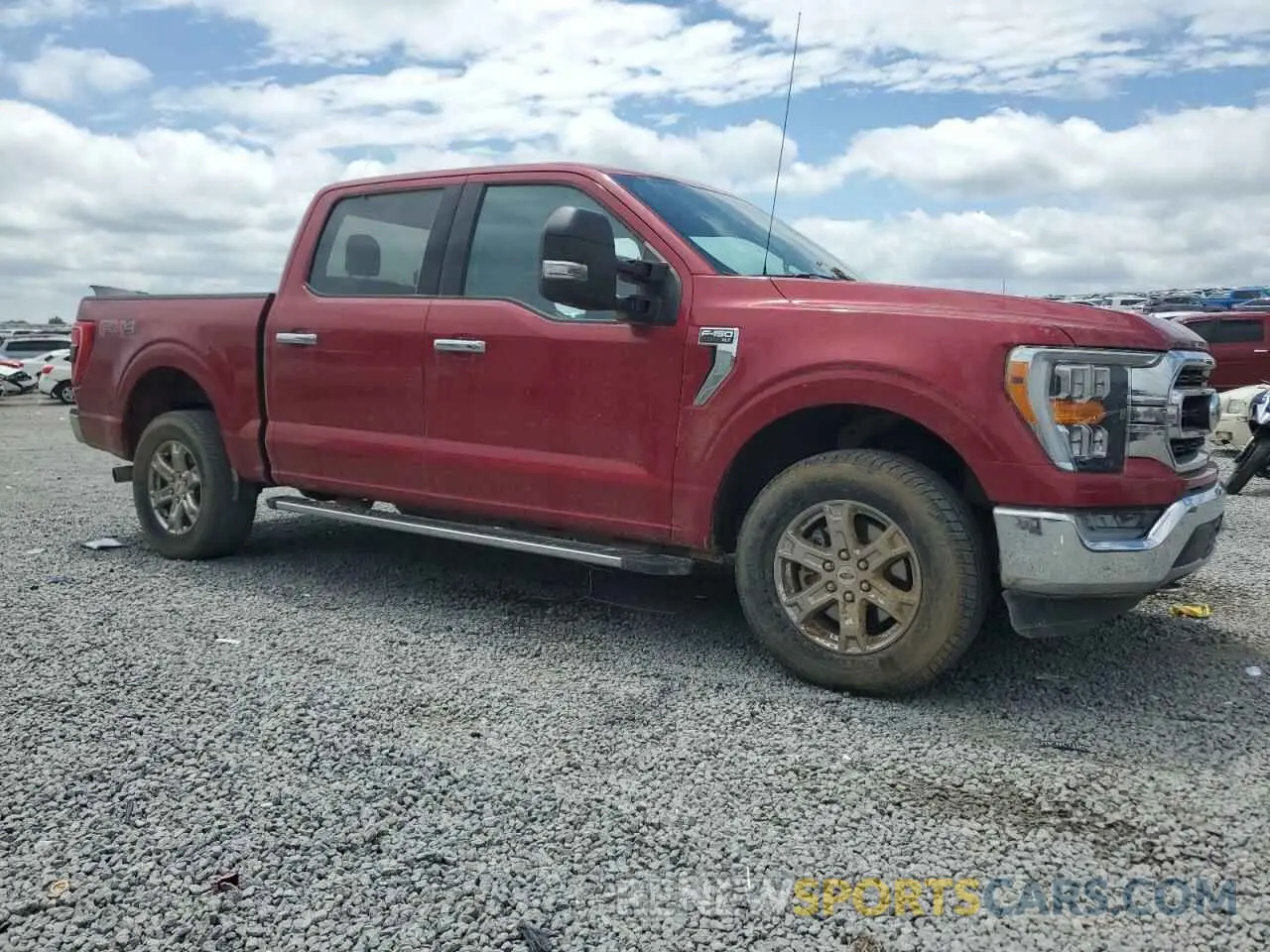 4 Photograph of a damaged car 1FTFW1E55MKD40502 FORD F-150 2021