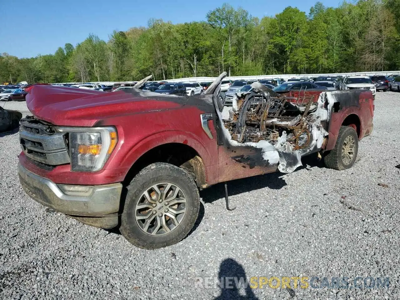 1 Photograph of a damaged car 1FTFW1E55MKD84130 FORD F-150 2021