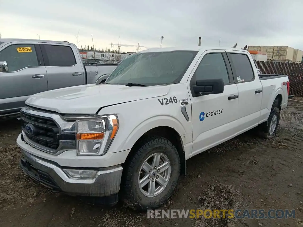 1 Photograph of a damaged car 1FTFW1E56MFA74352 FORD F-150 2021