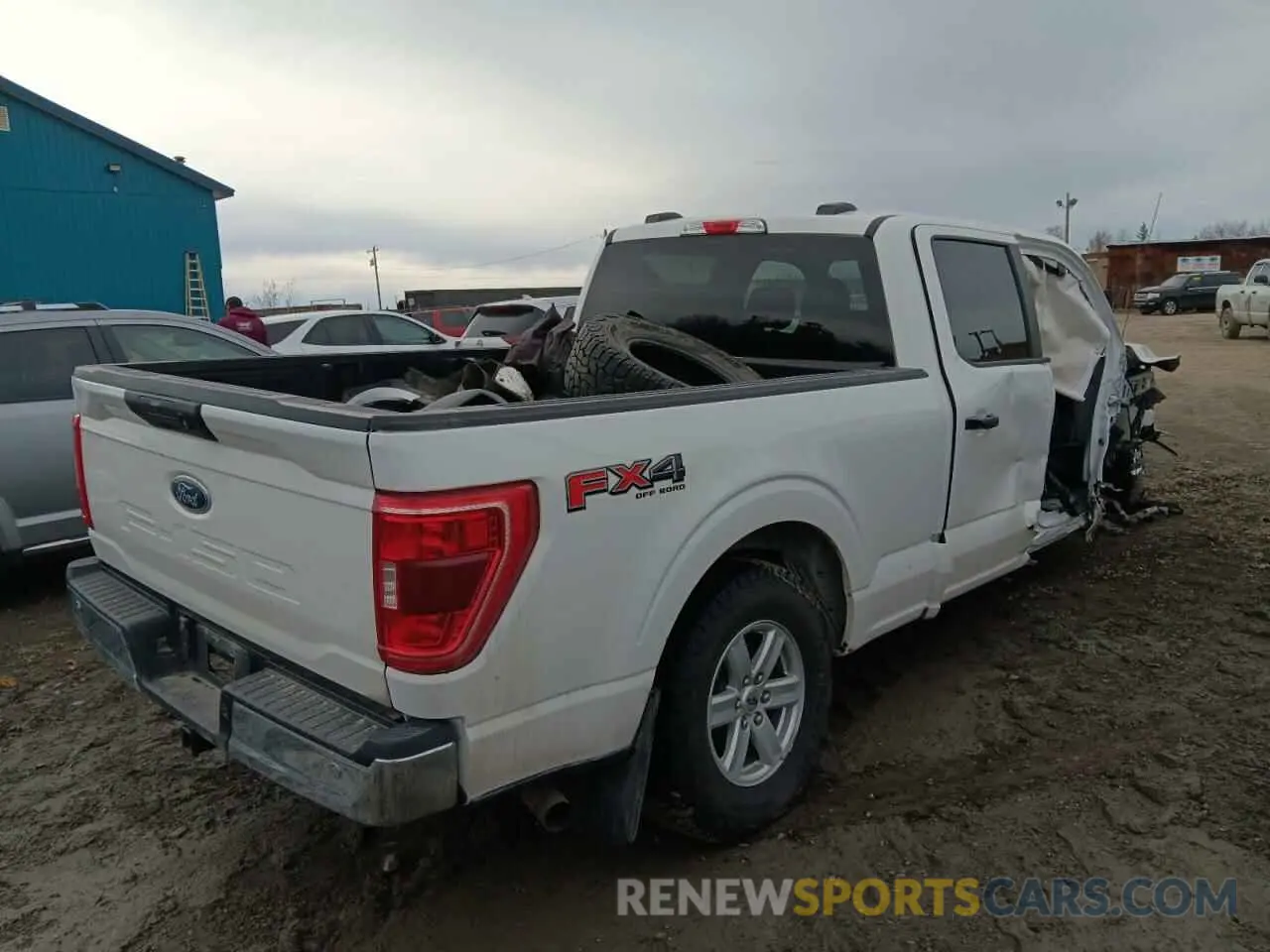 3 Photograph of a damaged car 1FTFW1E56MFA74352 FORD F-150 2021