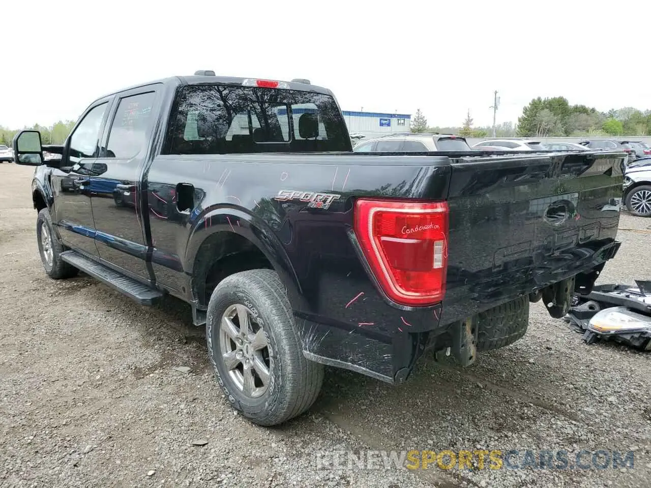 2 Photograph of a damaged car 1FTFW1E56MFB65542 FORD F-150 2021