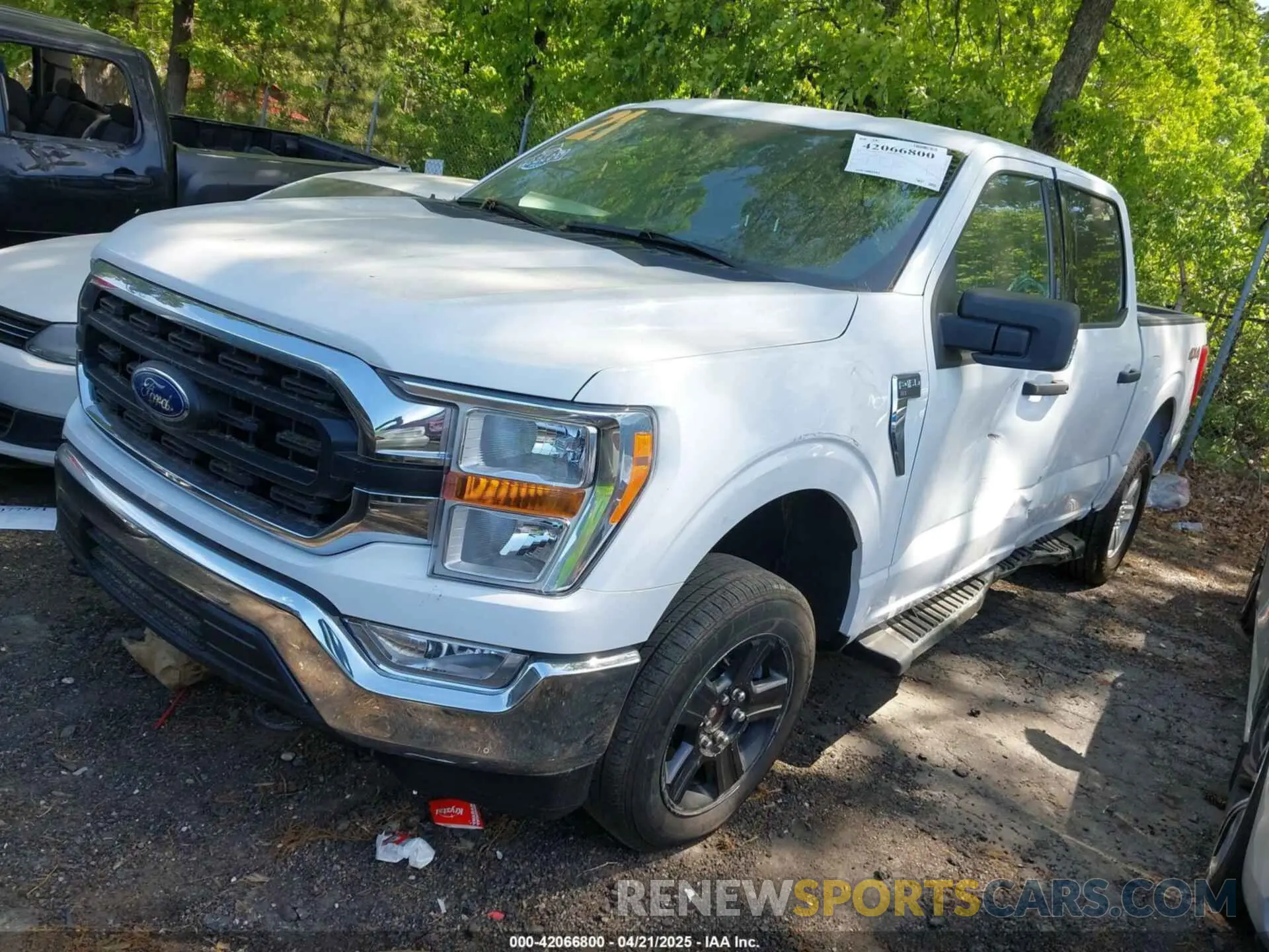 2 Photograph of a damaged car 1FTFW1E56MFB96239 FORD F-150 2021