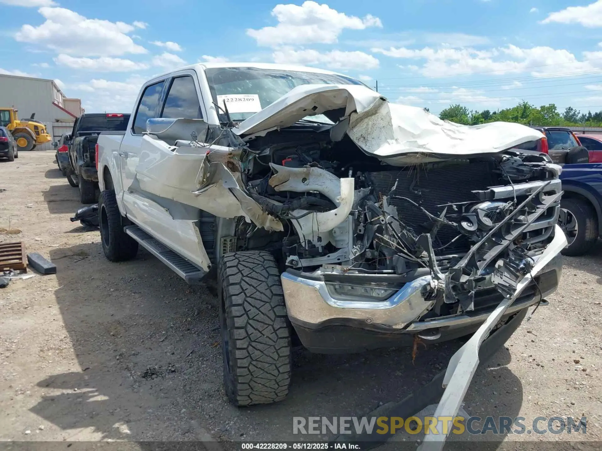 1 Photograph of a damaged car 1FTFW1E56MFC46248 FORD F-150 2021