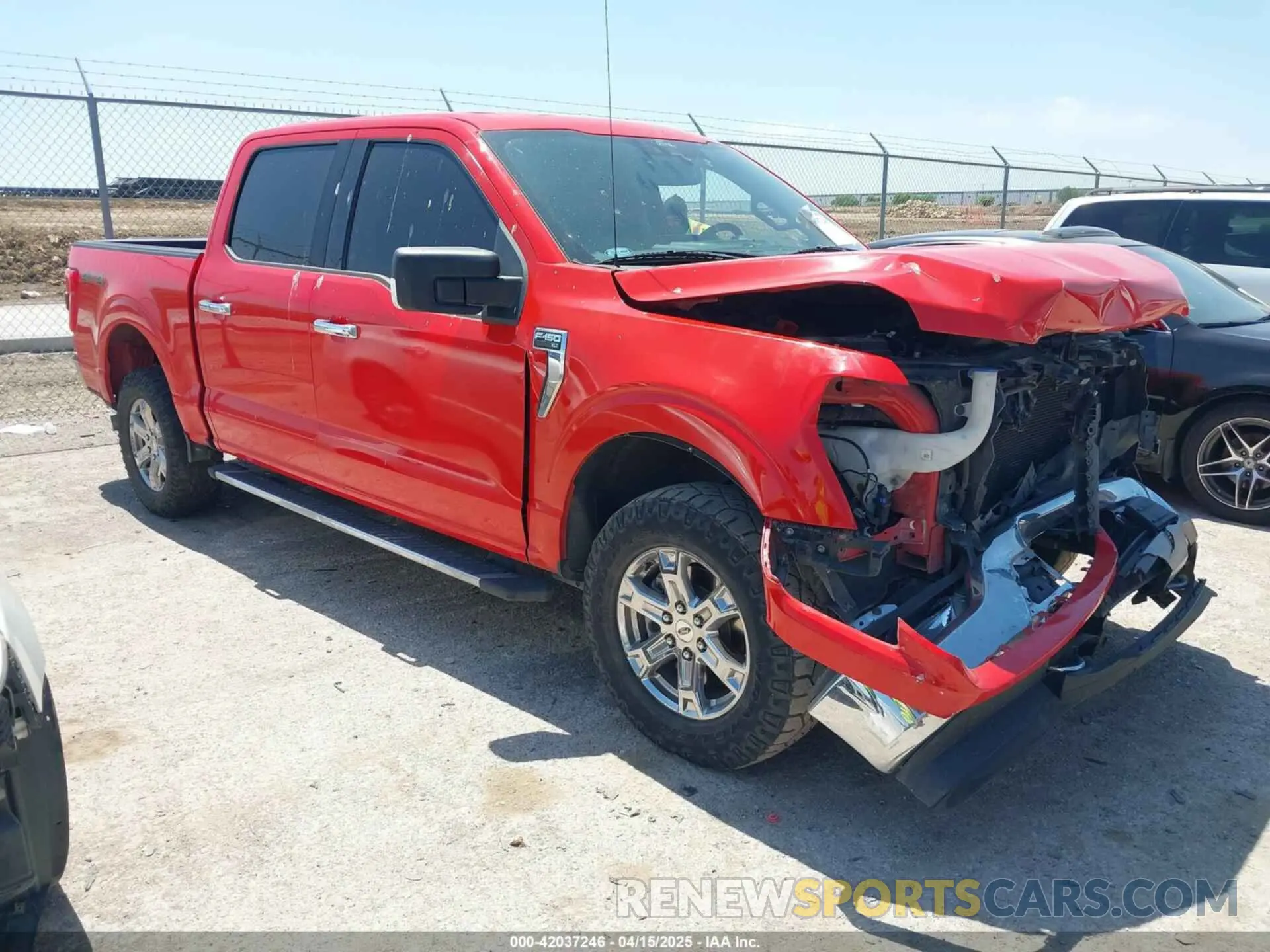 1 Photograph of a damaged car 1FTFW1E56MKD45644 FORD F-150 2021