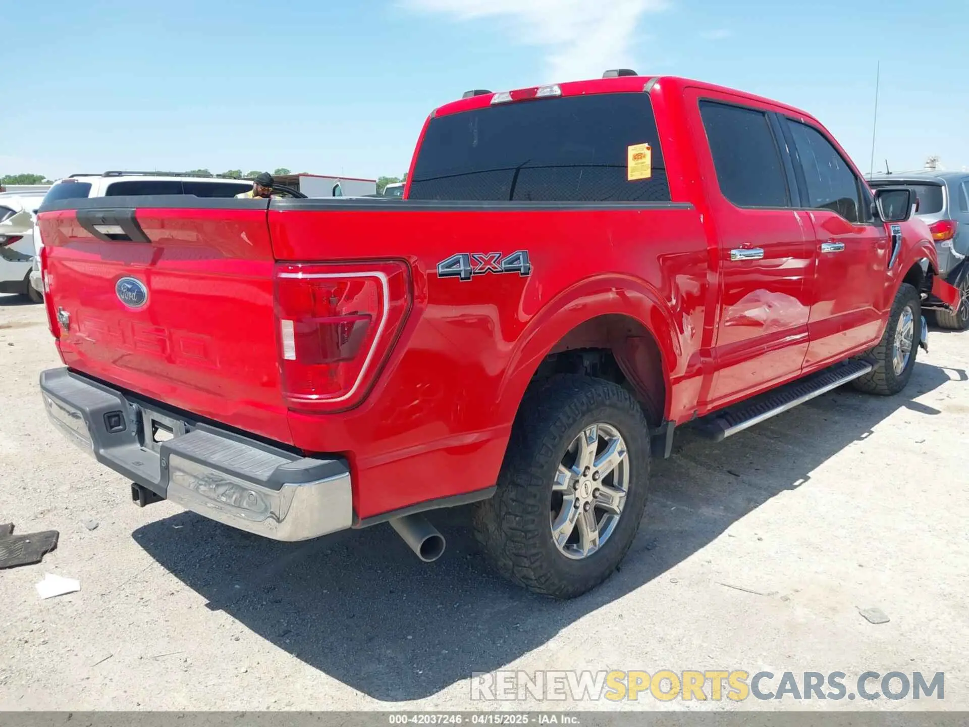 4 Photograph of a damaged car 1FTFW1E56MKD45644 FORD F-150 2021