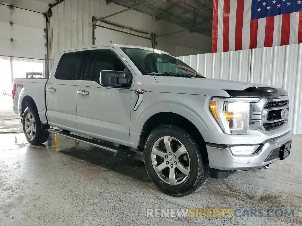 4 Photograph of a damaged car 1FTFW1E56MKD93712 FORD F-150 2021
