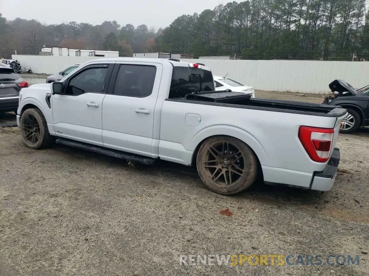 2 Photograph of a damaged car 1FTFW1E56MKE63130 FORD F-150 2021