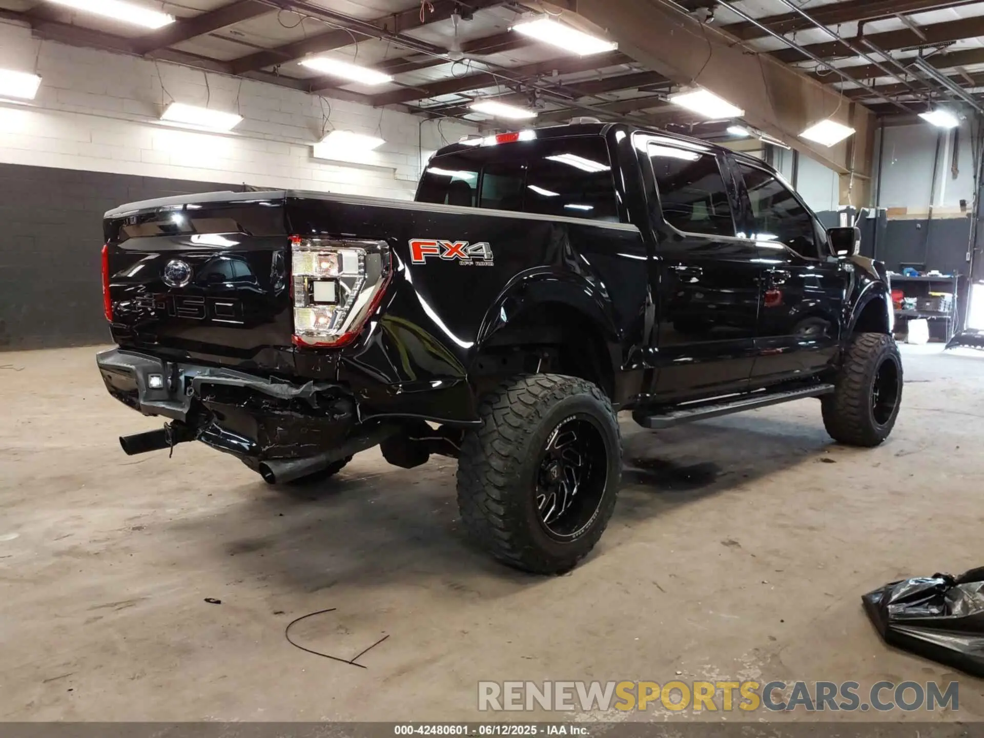 4 Photograph of a damaged car 1FTFW1E57MFA64154 FORD F-150 2021