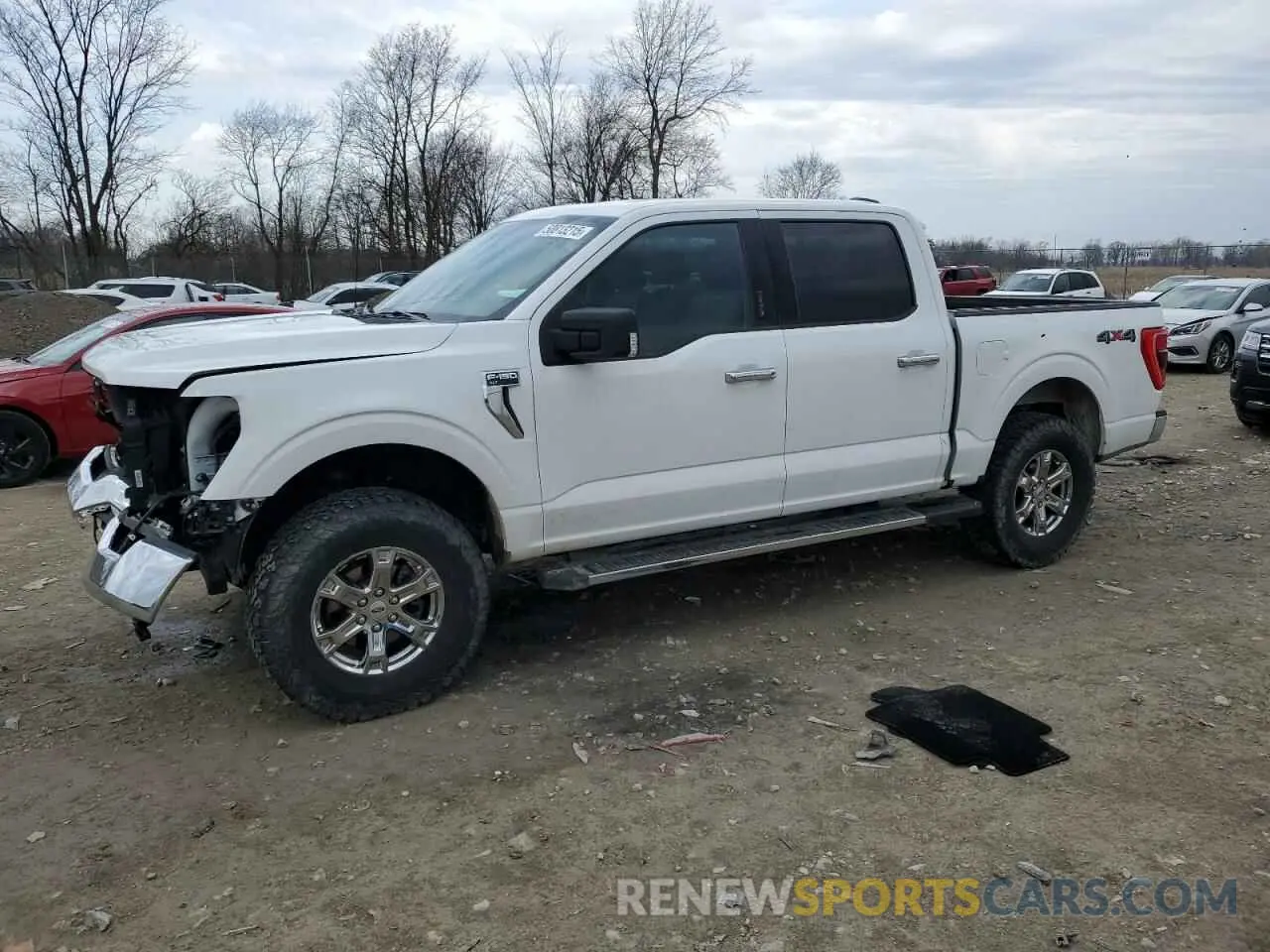 1 Photograph of a damaged car 1FTFW1E57MFA70391 FORD F-150 2021