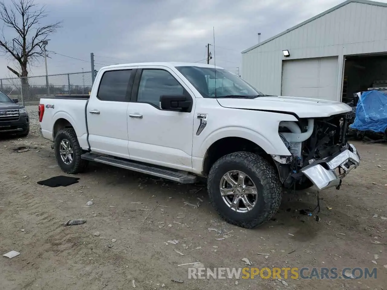 4 Photograph of a damaged car 1FTFW1E57MFA70391 FORD F-150 2021