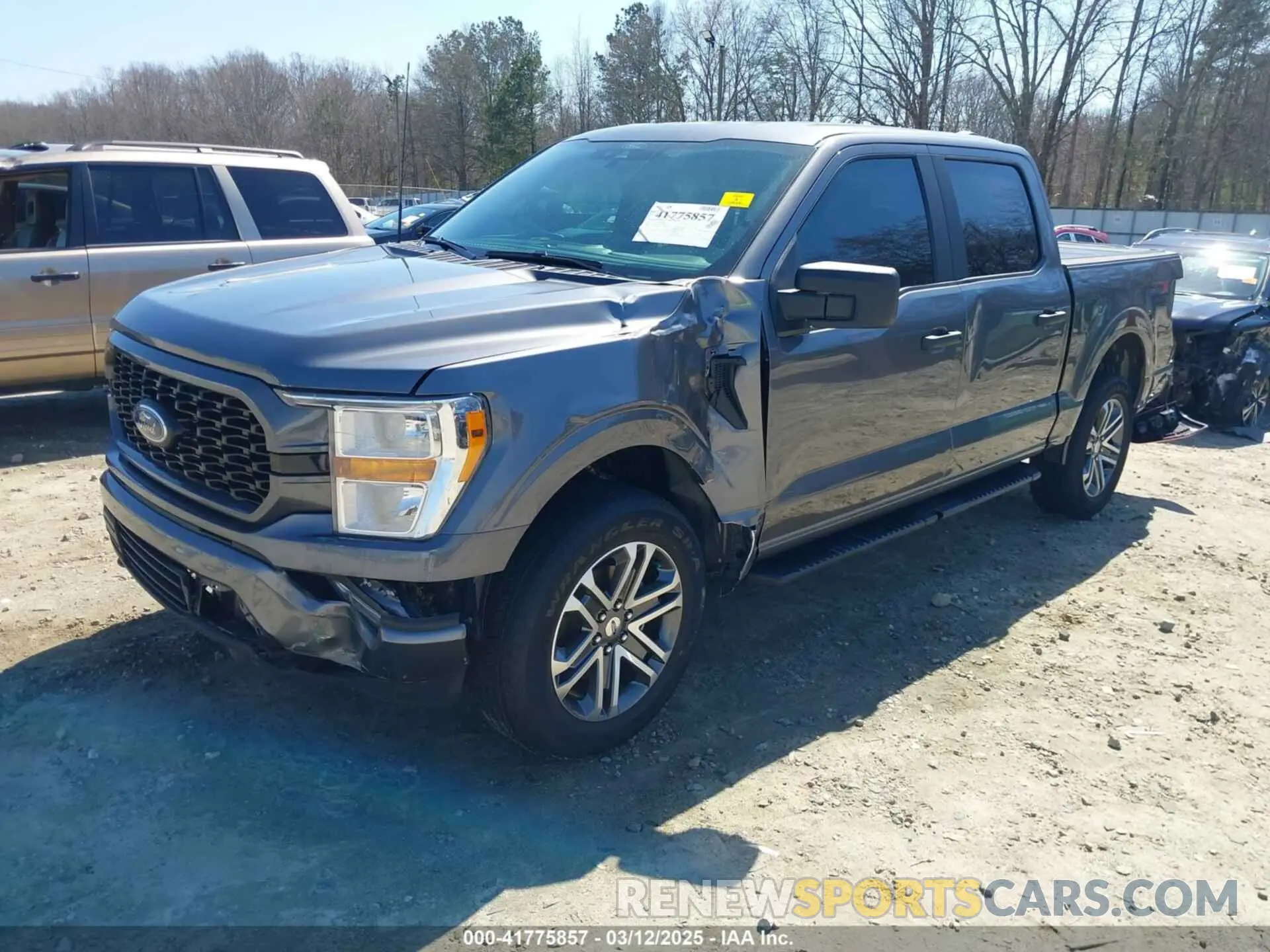 2 Photograph of a damaged car 1FTFW1E57MFB45980 FORD F-150 2021