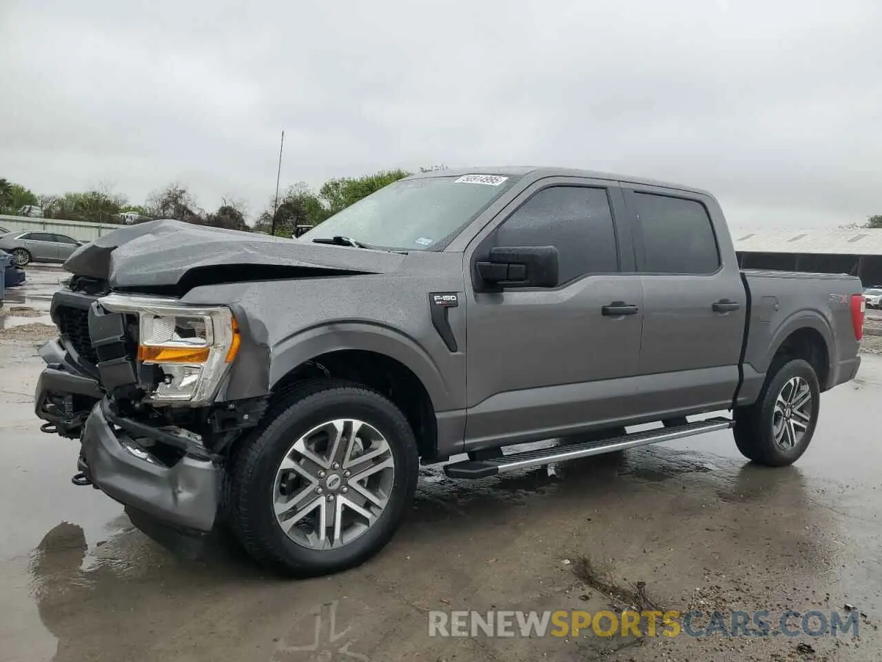 1 Photograph of a damaged car 1FTFW1E57MFC28664 FORD F-150 2021