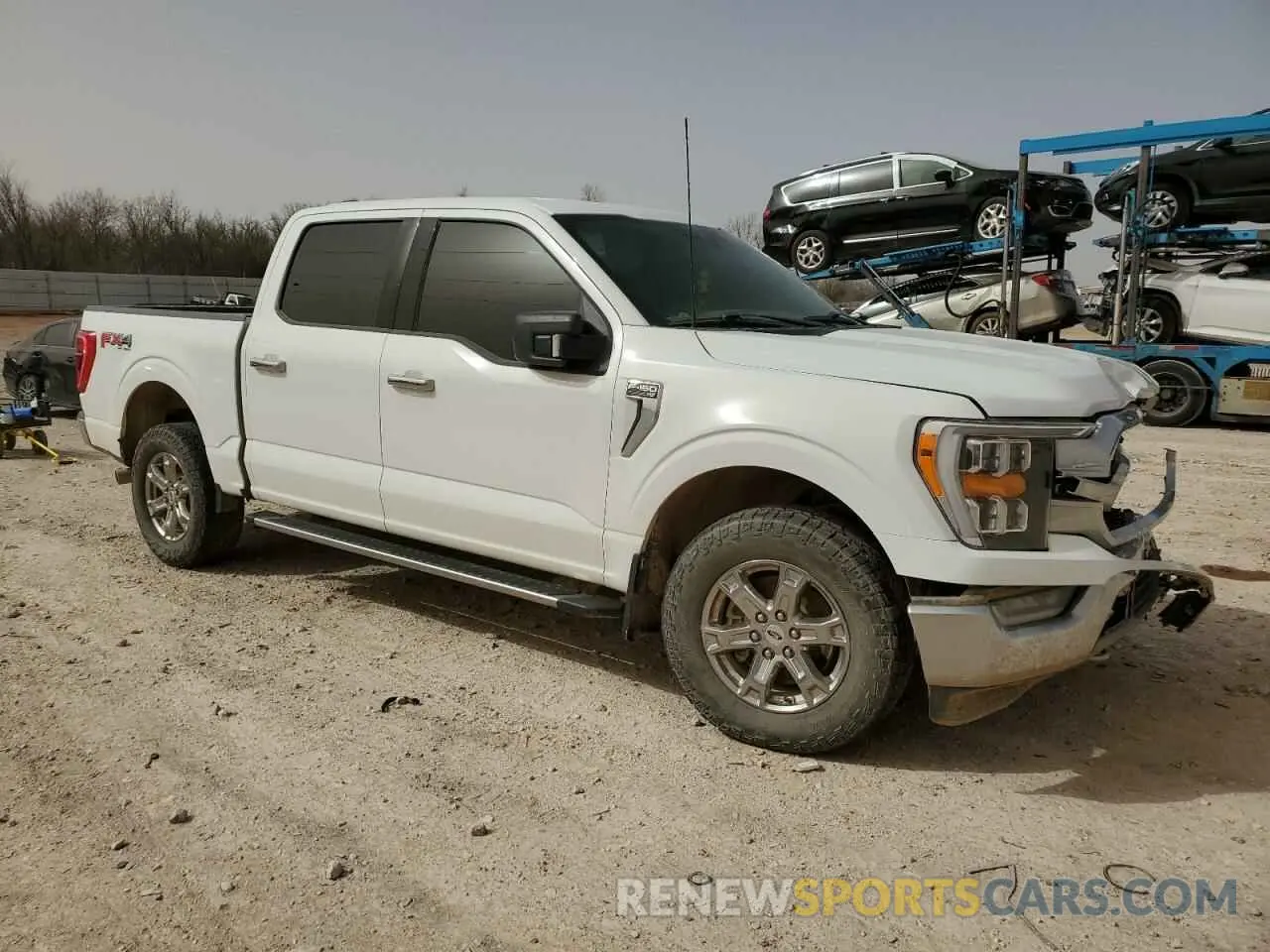 4 Photograph of a damaged car 1FTFW1E57MFC30656 FORD F-150 2021