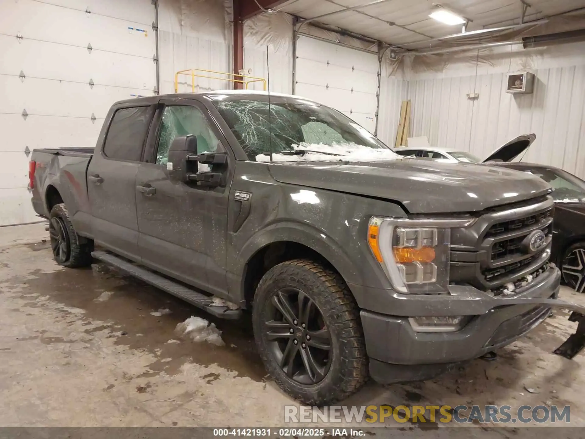 1 Photograph of a damaged car 1FTFW1E57MFC45268 FORD F-150 2021