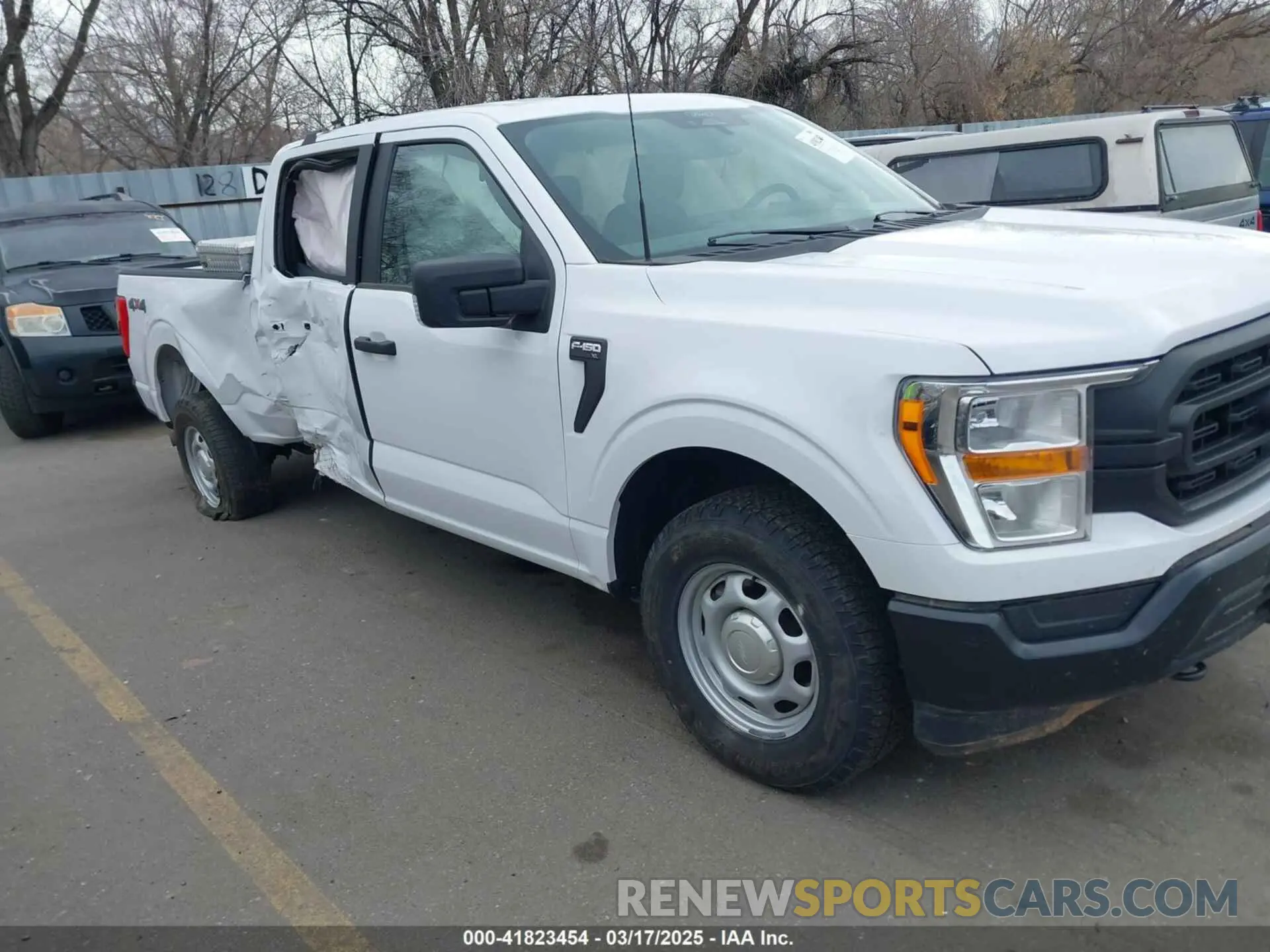 1 Photograph of a damaged car 1FTFW1E57MKE46739 FORD F-150 2021