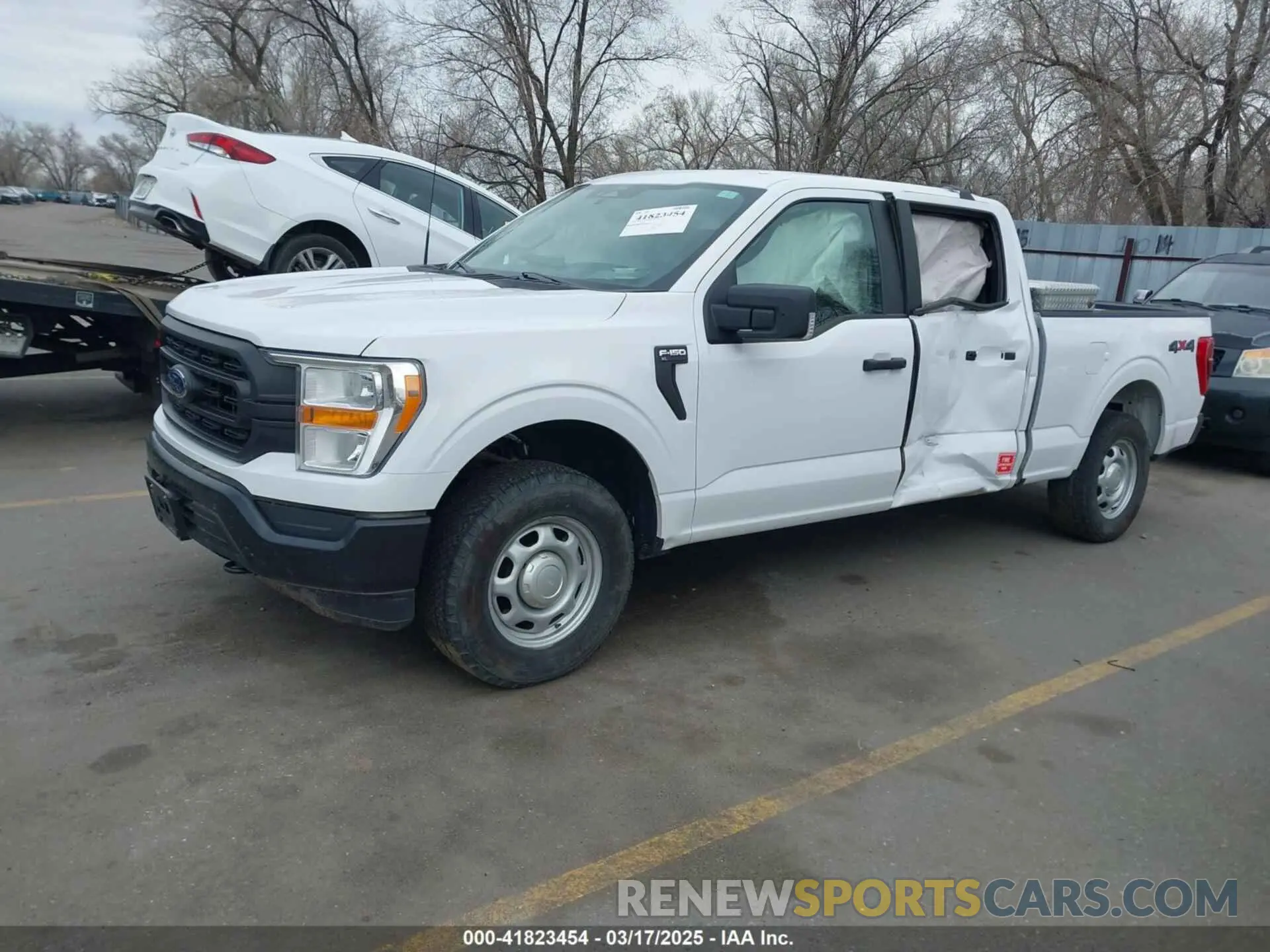 2 Photograph of a damaged car 1FTFW1E57MKE46739 FORD F-150 2021