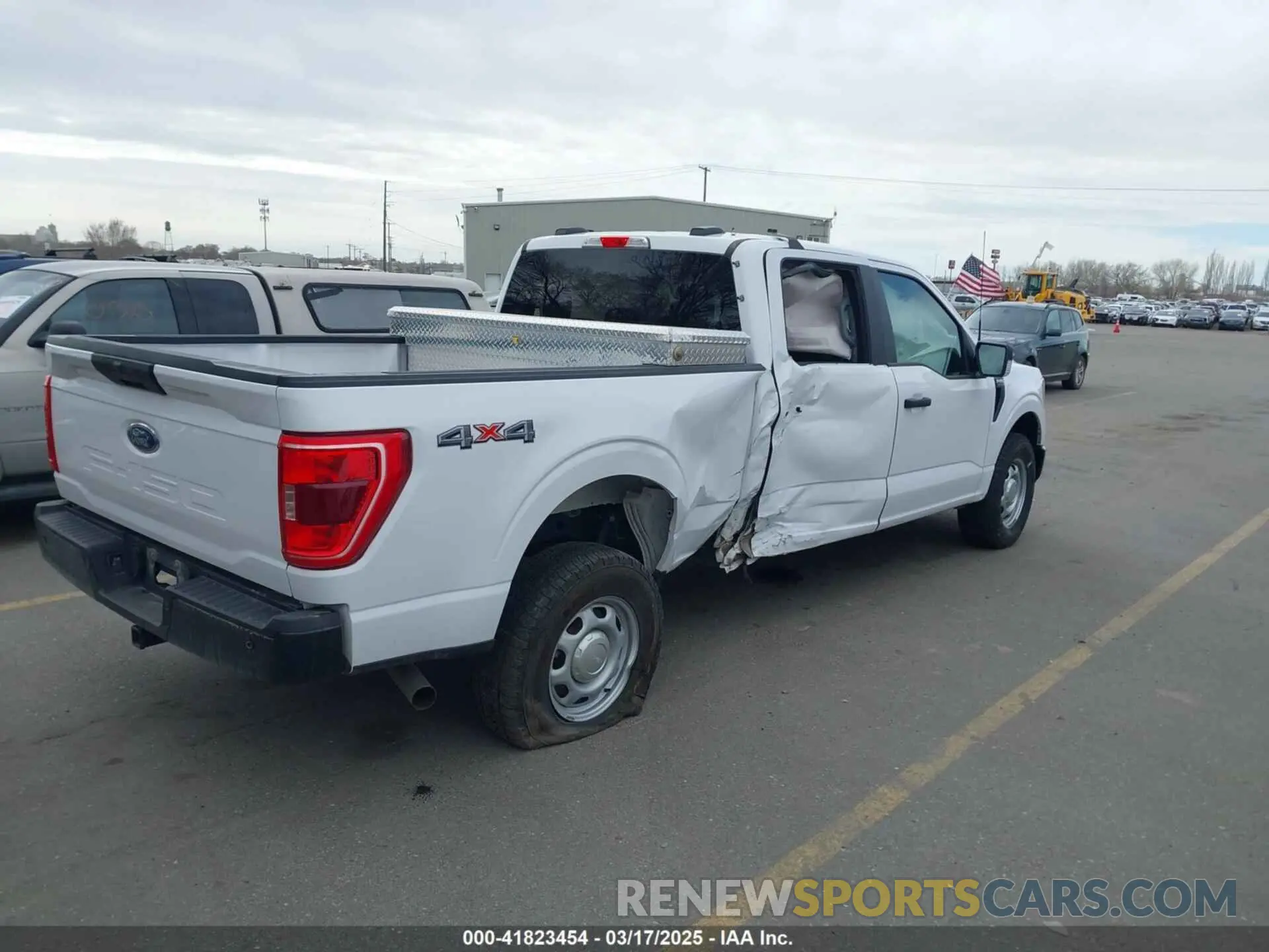 4 Photograph of a damaged car 1FTFW1E57MKE46739 FORD F-150 2021