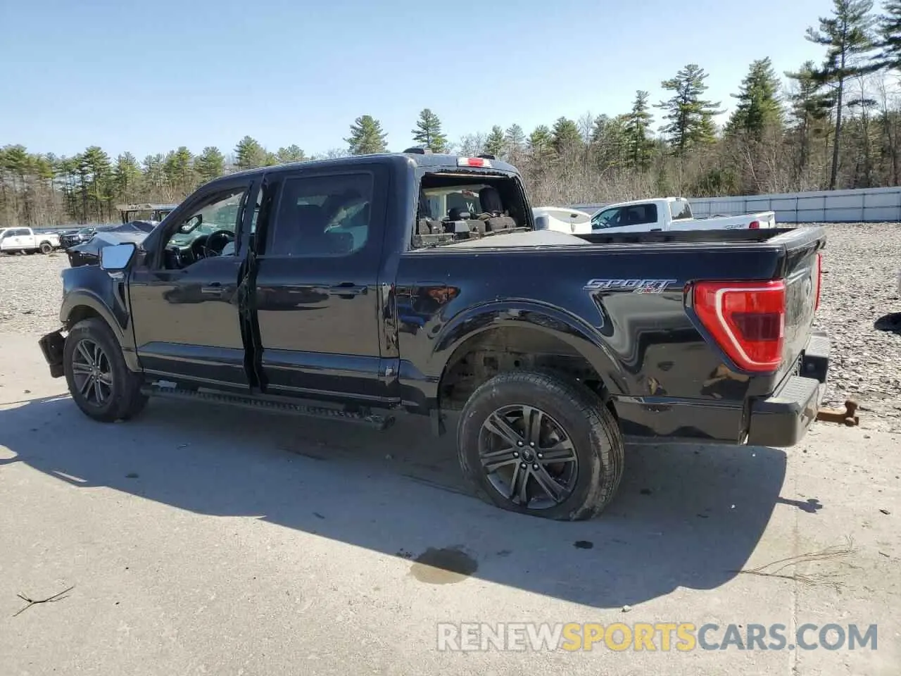 2 Photograph of a damaged car 1FTFW1E58MFA06618 FORD F-150 2021