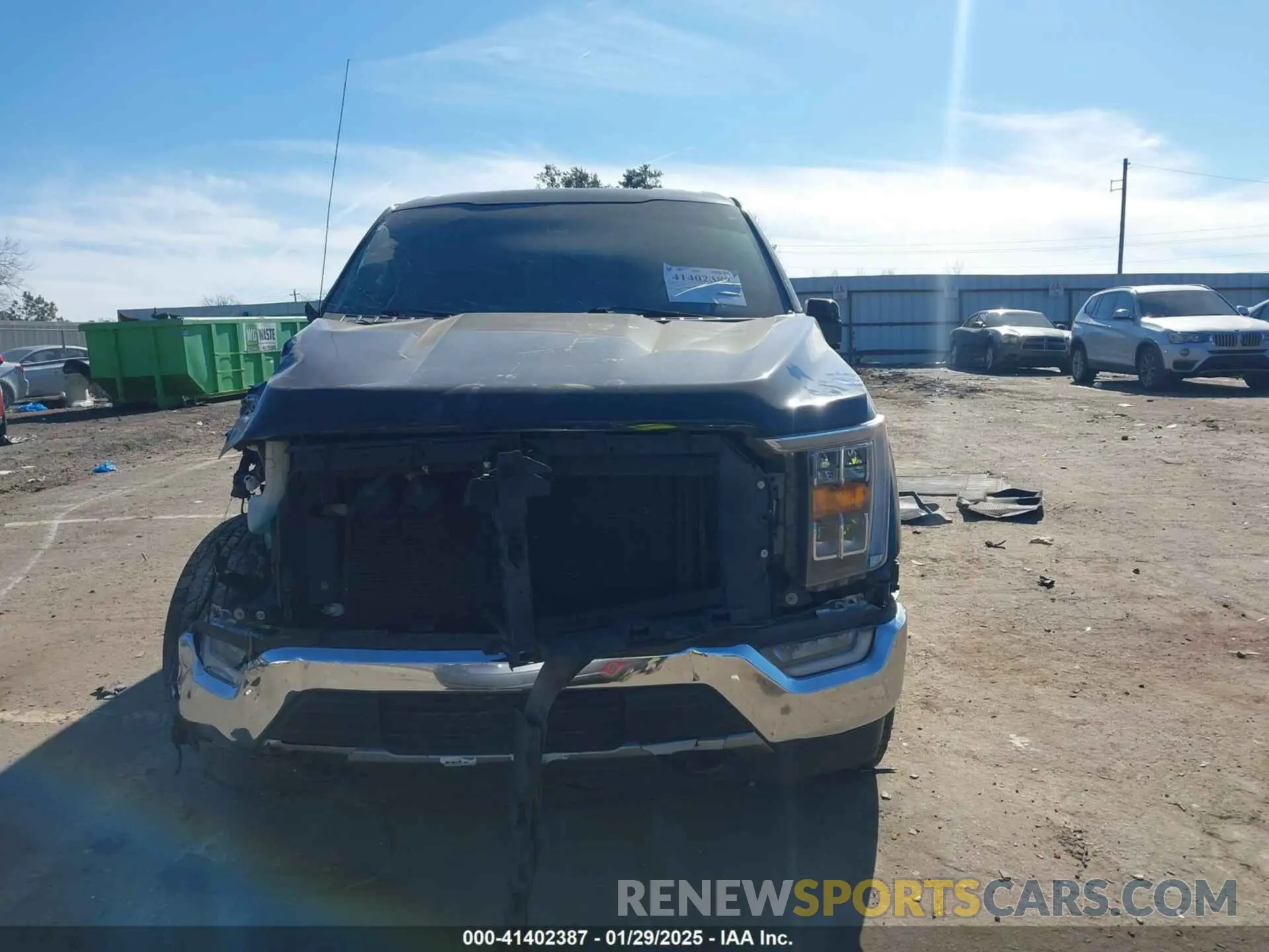 11 Photograph of a damaged car 1FTFW1E58MFA84347 FORD F-150 2021