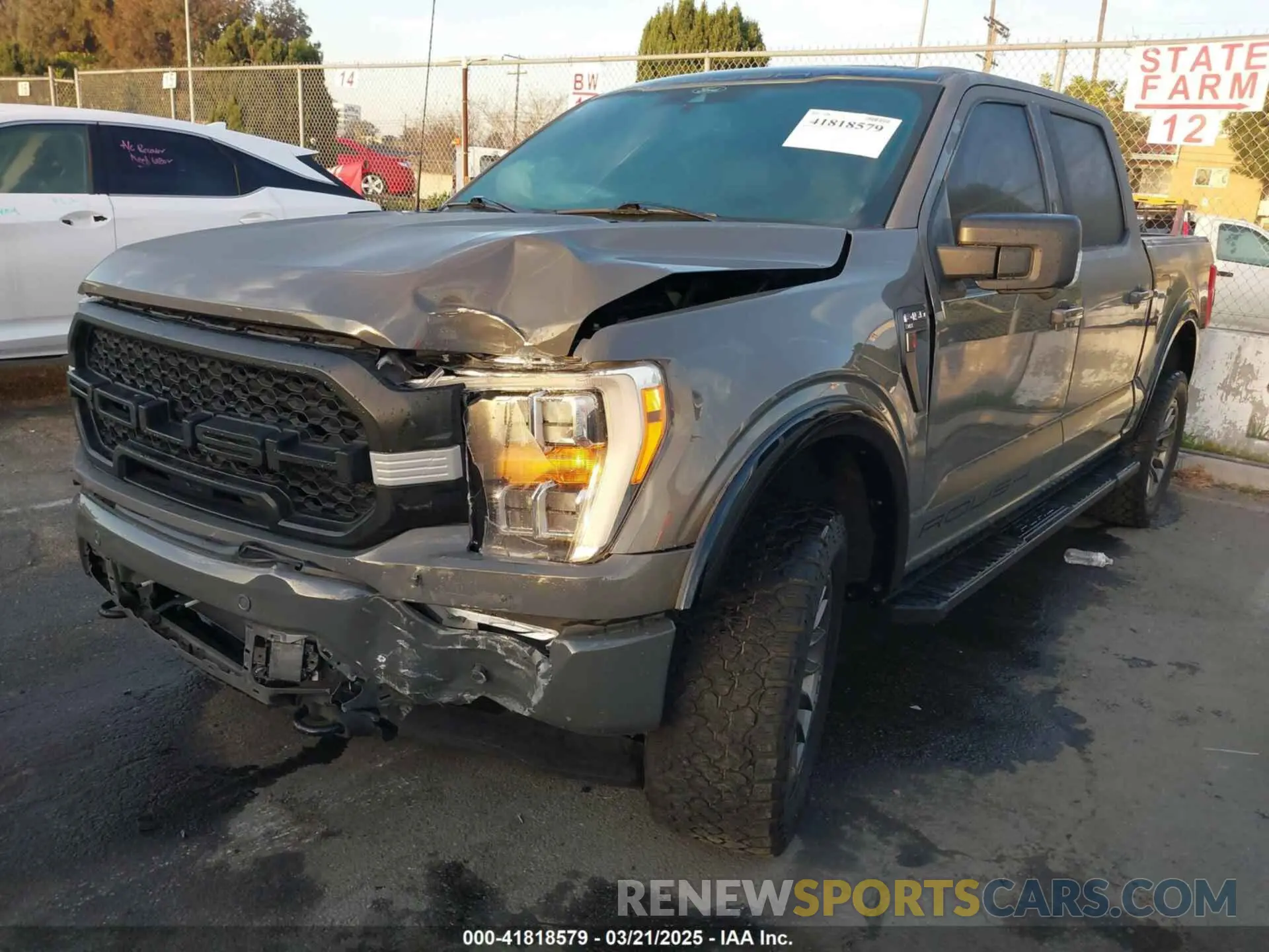2 Photograph of a damaged car 1FTFW1E58MFB65221 FORD F-150 2021