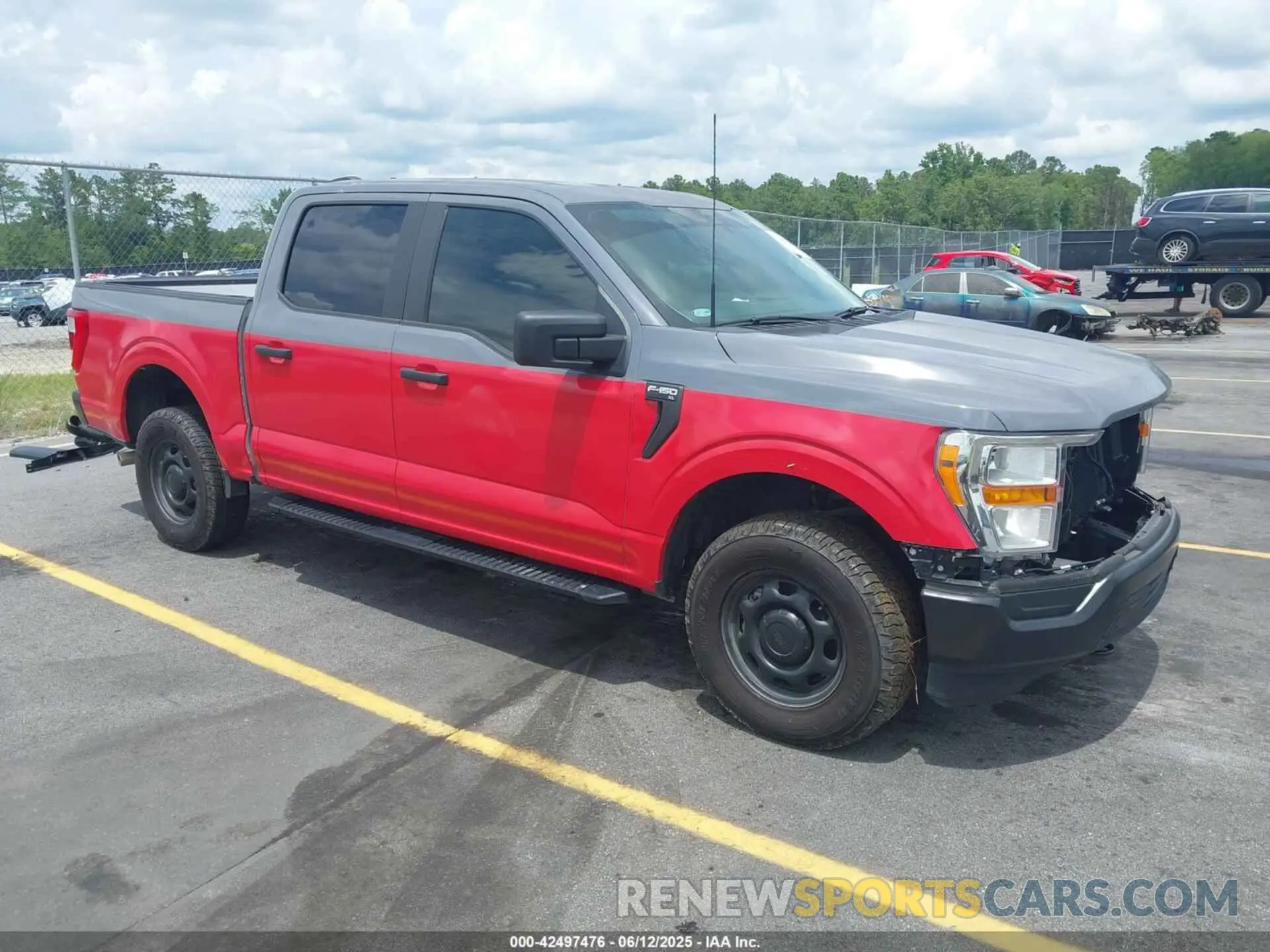 1 Photograph of a damaged car 1FTFW1E58MKE46958 FORD F-150 2021