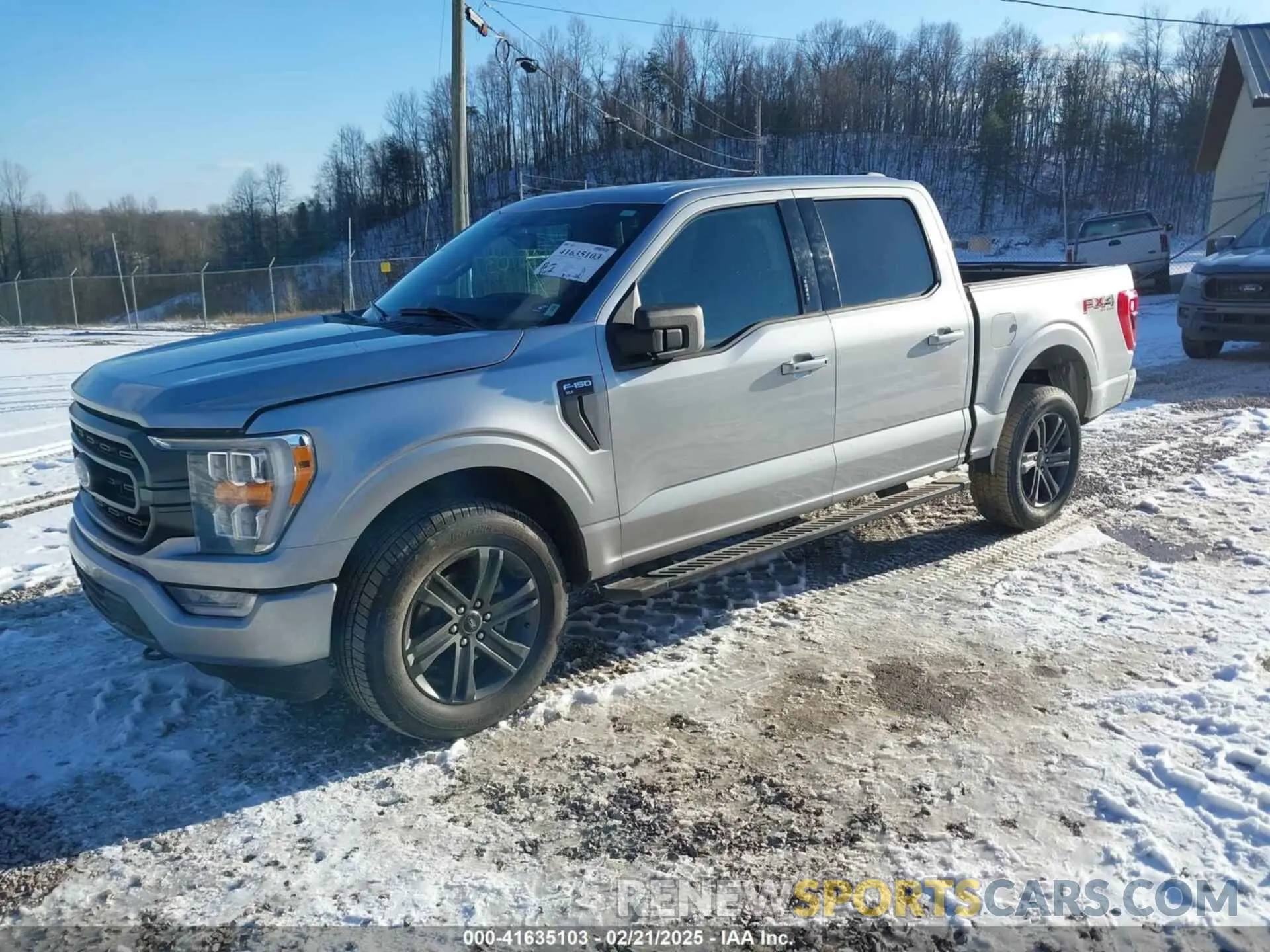 2 Photograph of a damaged car 1FTFW1E59MFA23945 FORD F-150 2021