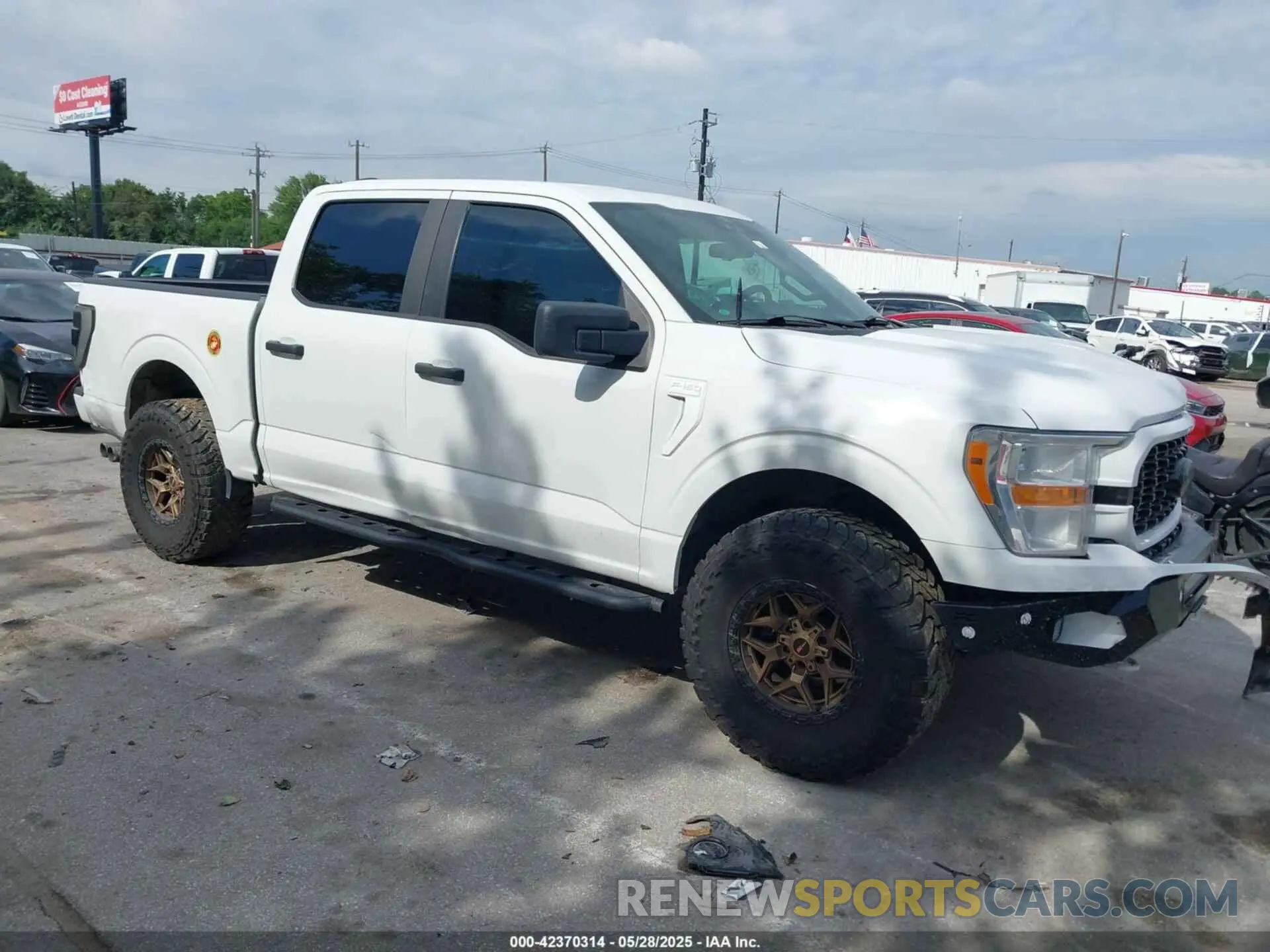 1 Photograph of a damaged car 1FTFW1E59MFA77598 FORD F-150 2021