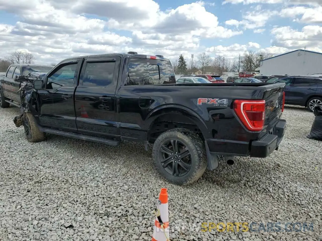 2 Photograph of a damaged car 1FTFW1E59MFB05156 FORD F-150 2021