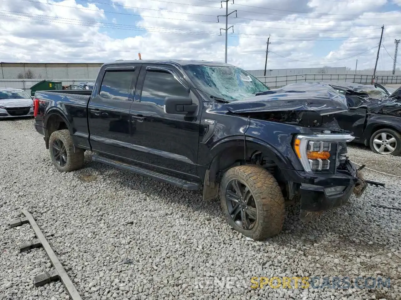 4 Photograph of a damaged car 1FTFW1E59MFB05156 FORD F-150 2021