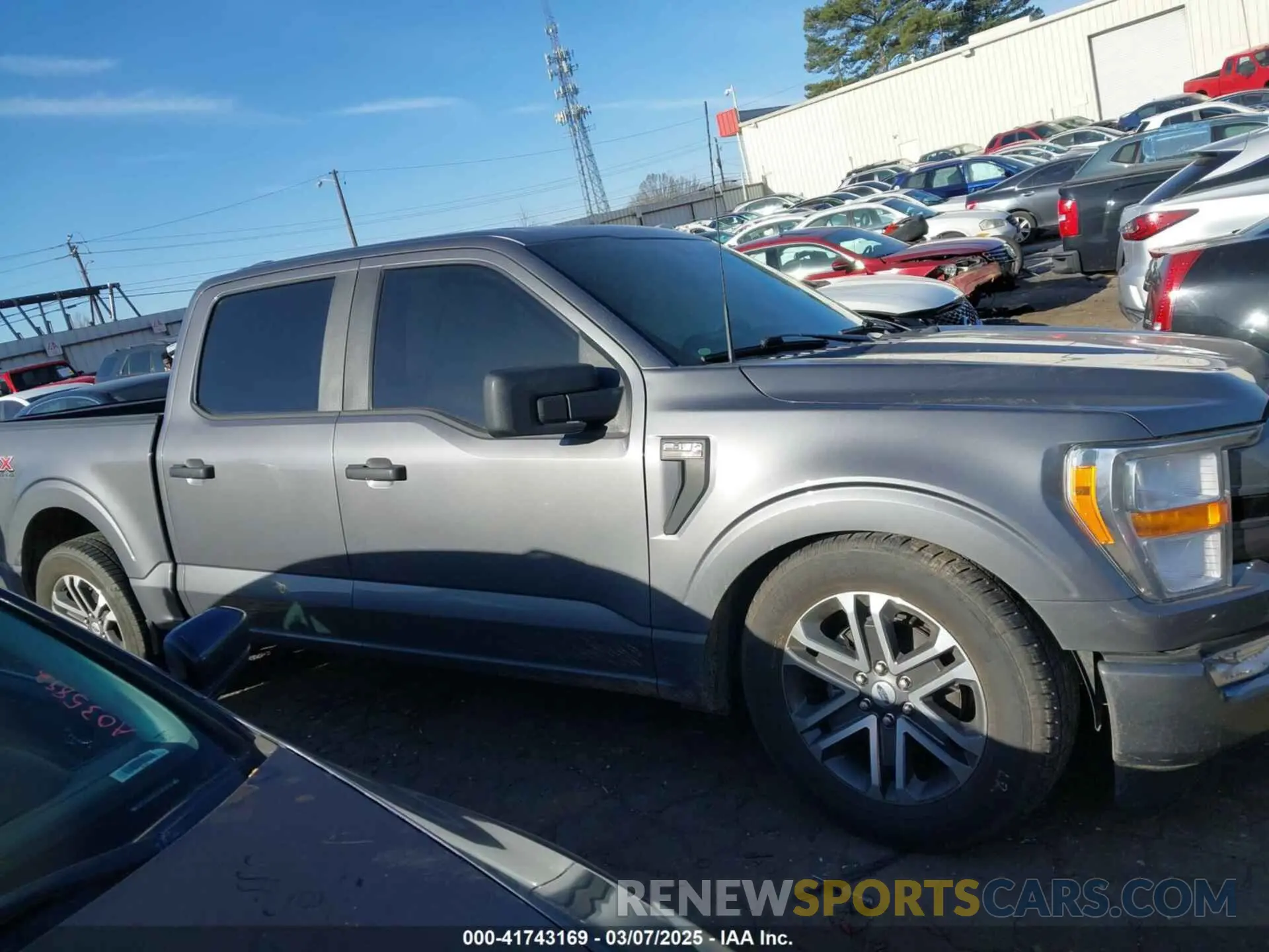 13 Photograph of a damaged car 1FTFW1E59MFB68029 FORD F-150 2021