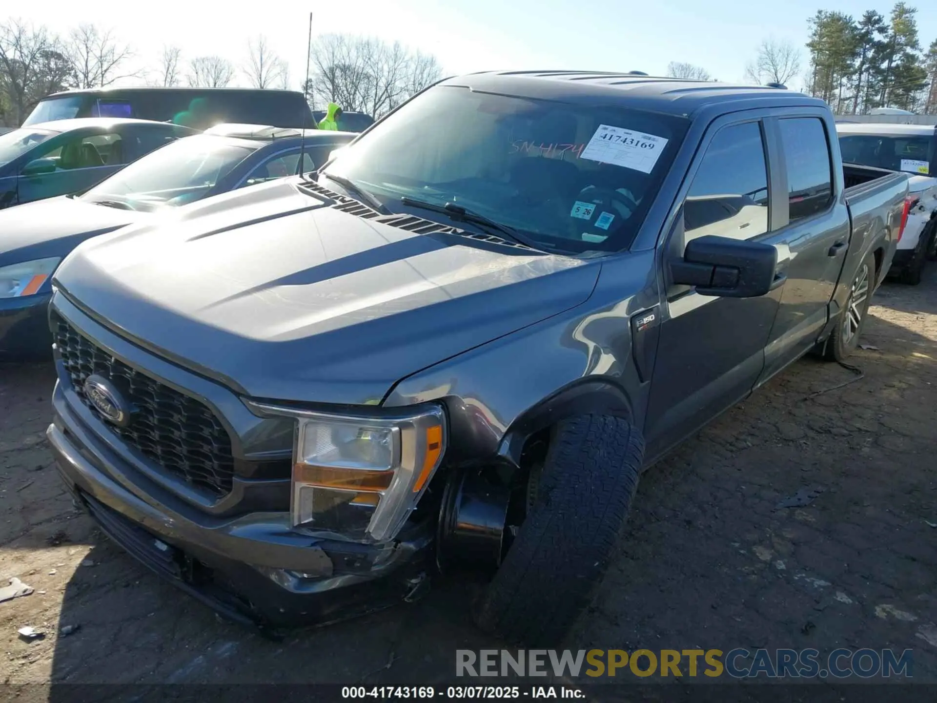2 Photograph of a damaged car 1FTFW1E59MFB68029 FORD F-150 2021