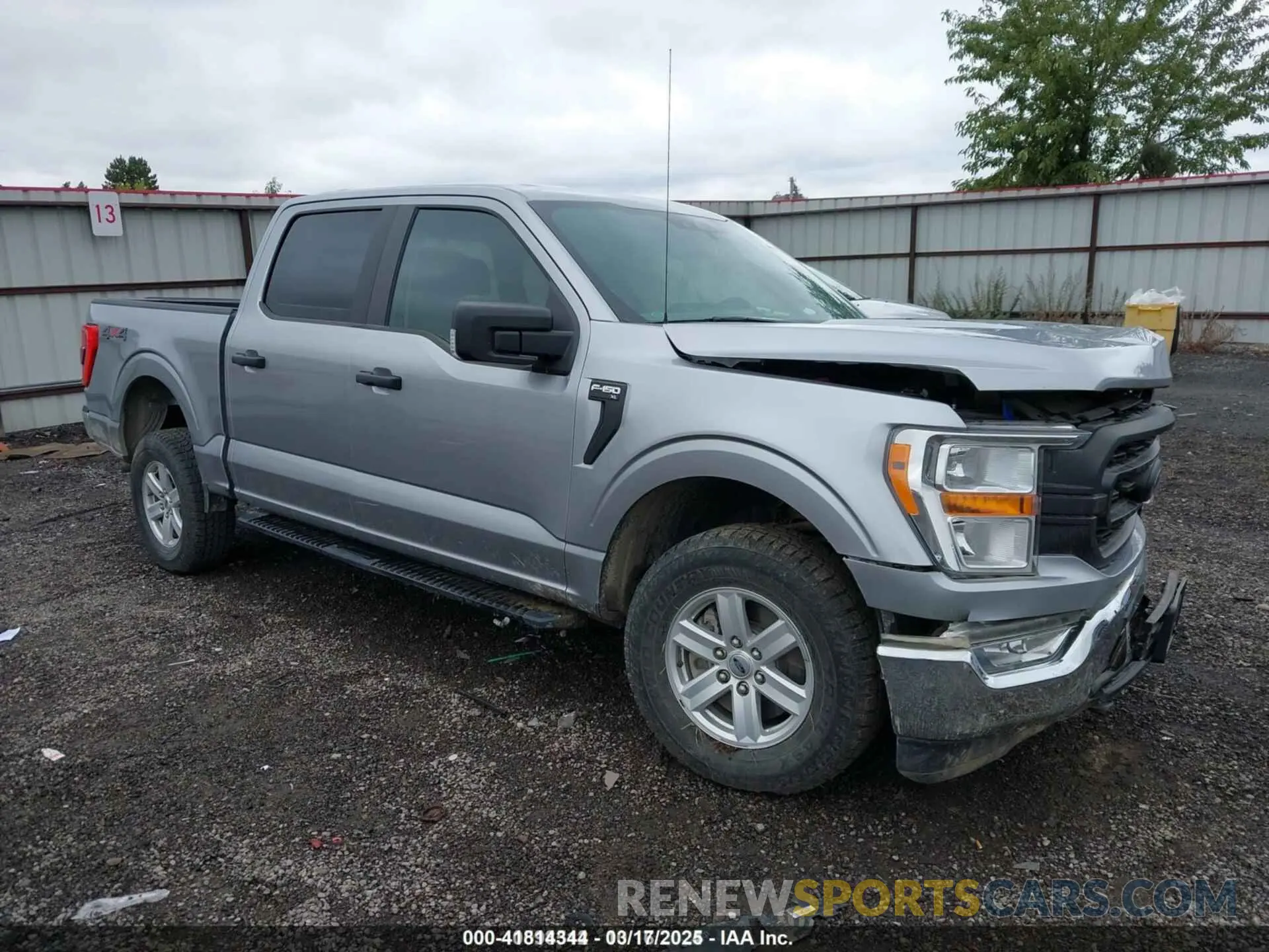 1 Photograph of a damaged car 1FTFW1E5XMFA28555 FORD F-150 2021