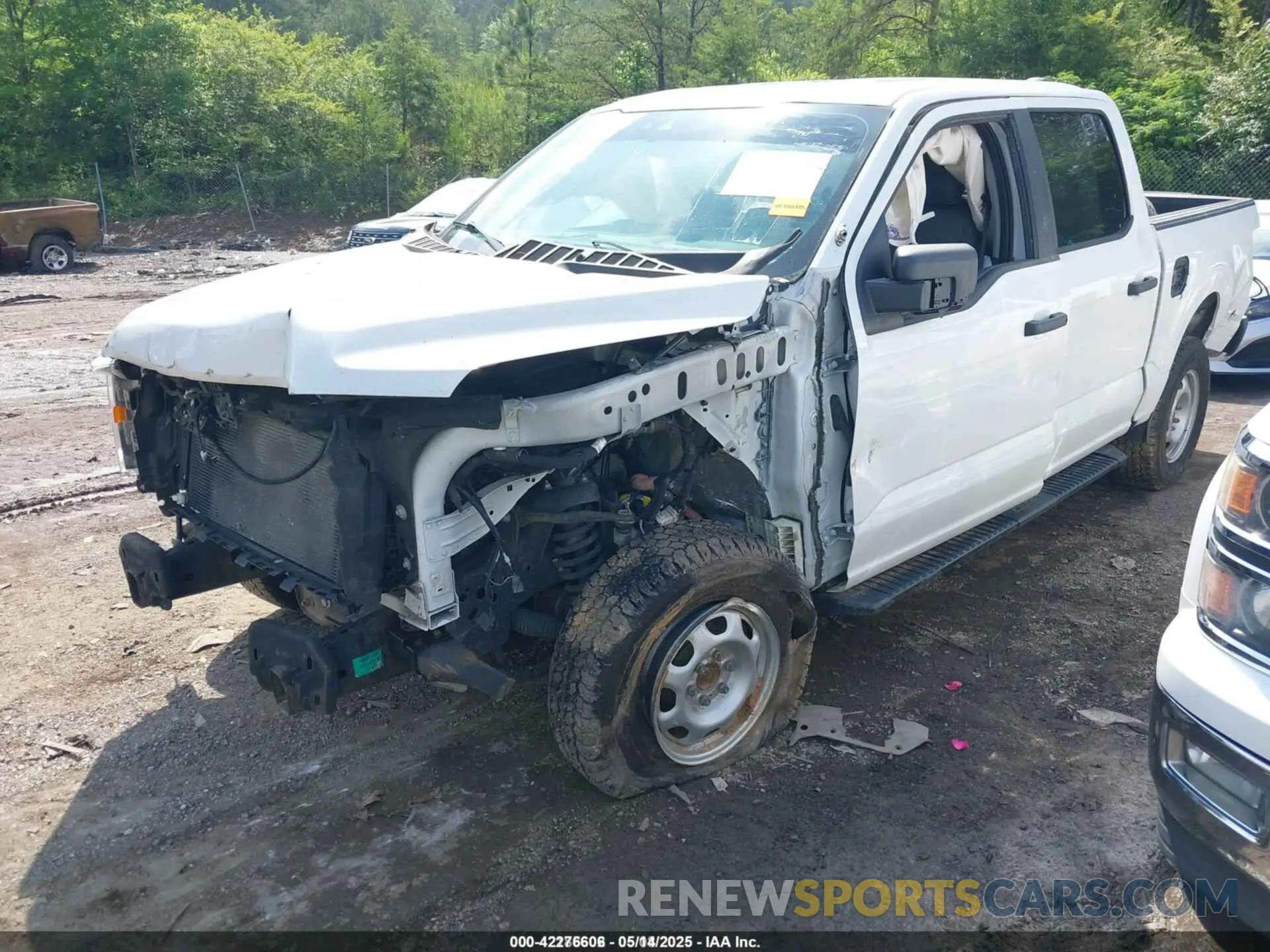2 Photograph of a damaged car 1FTFW1E5XMFA29043 FORD F-150 2021