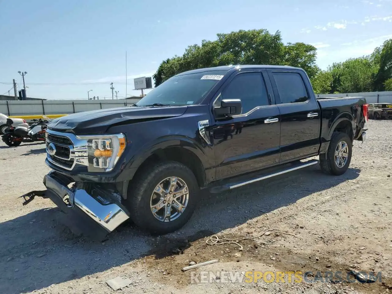 1 Photograph of a damaged car 1FTFW1E5XMFA47980 FORD F-150 2021