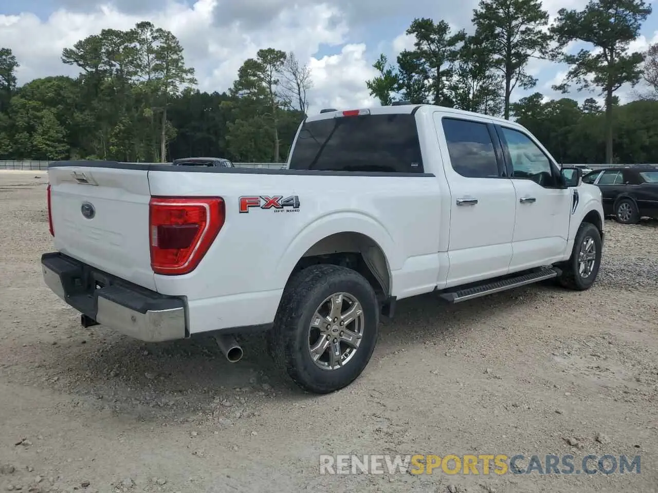 3 Photograph of a damaged car 1FTFW1E5XMFC08344 FORD F-150 2021
