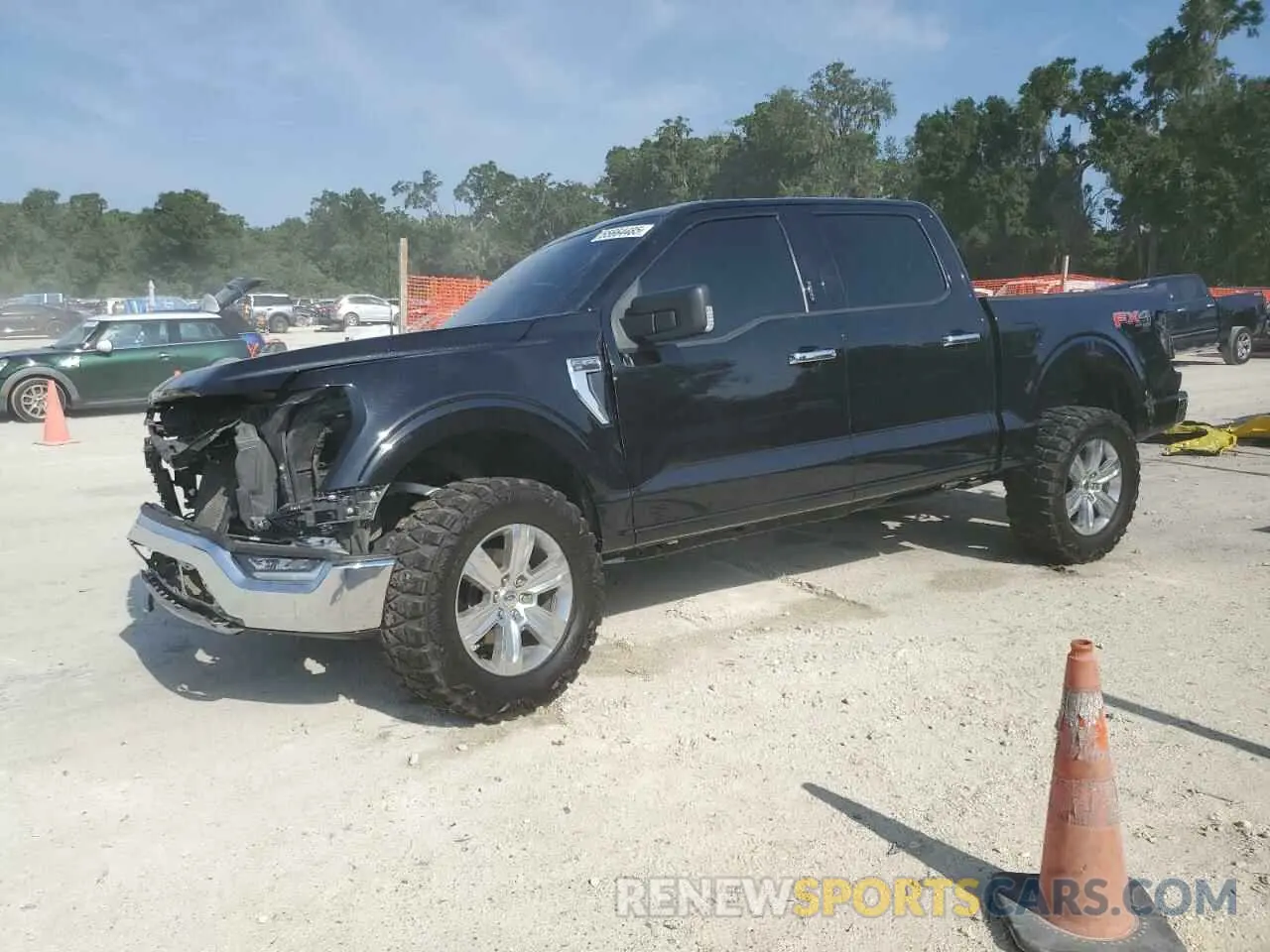 1 Photograph of a damaged car 1FTFW1E5XMFD00926 FORD F-150 2021