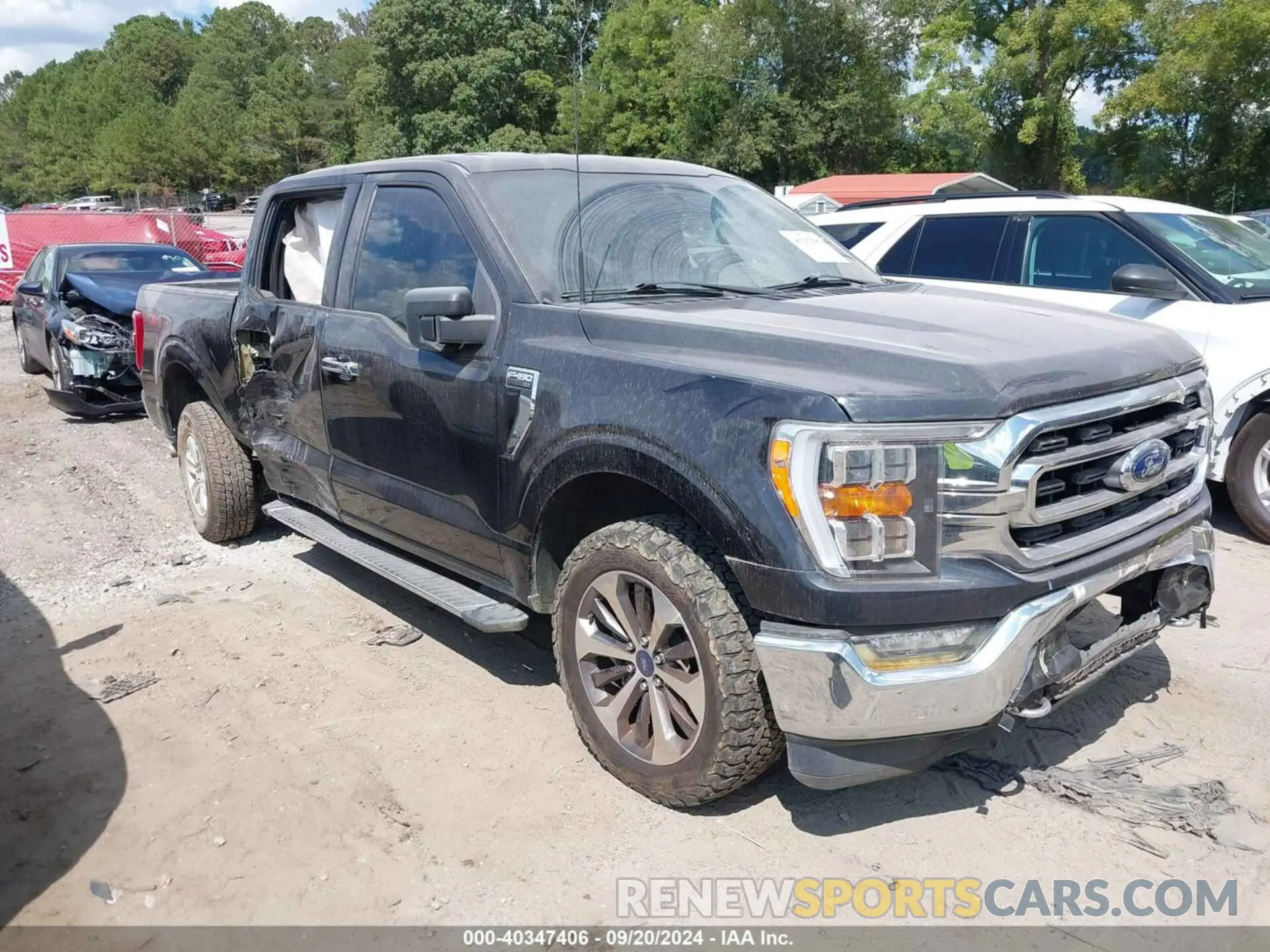 1 Photograph of a damaged car 1FTFW1E5XMKE21429 FORD F-150 2021