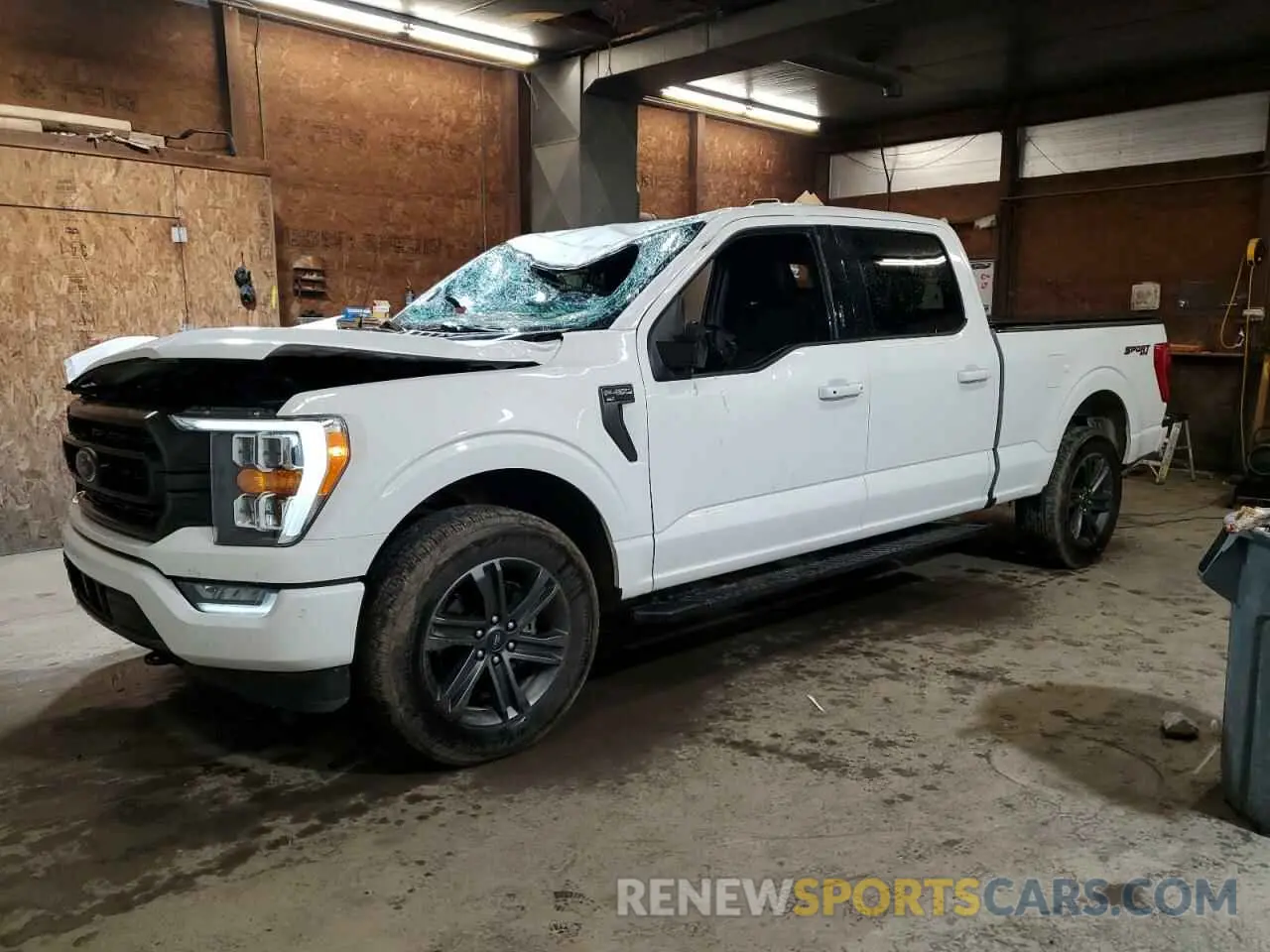 1 Photograph of a damaged car 1FTFW1E80MFA07899 FORD F-150 2021